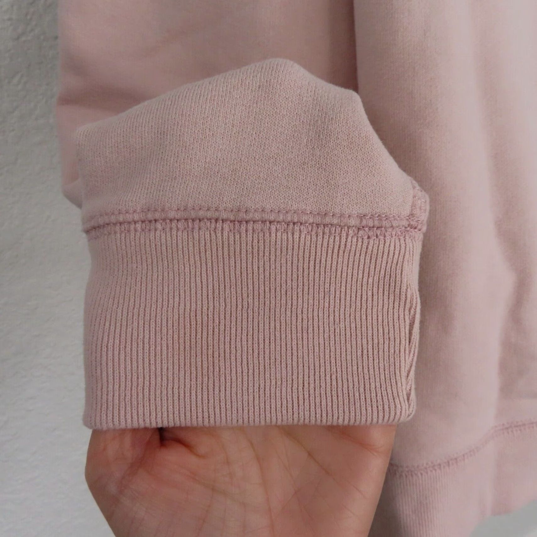 Abercrombie & Fitch Abercrombie & Fitch Hoodie Mens Small Embroidered Logo Pullover Hood Dusty Pink Size US S / EU 44-46 / 1 - 4 Thumbnail
