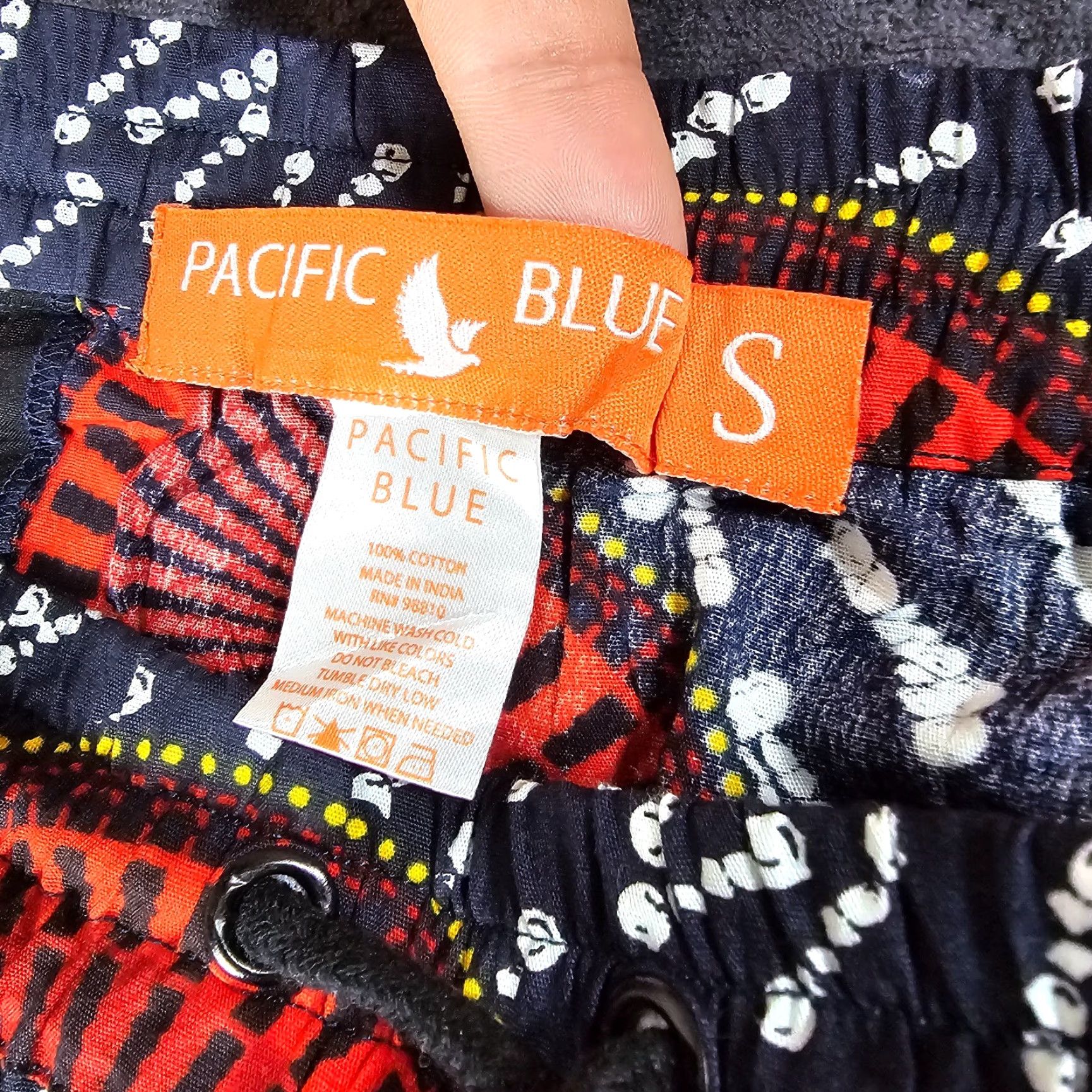 Vintage Pacific Blue Men's Bermuda Shorts Swimwear S Blue Shorts Drawstring Waist 30in Blue NWT Size US 29 - 3 Thumbnail