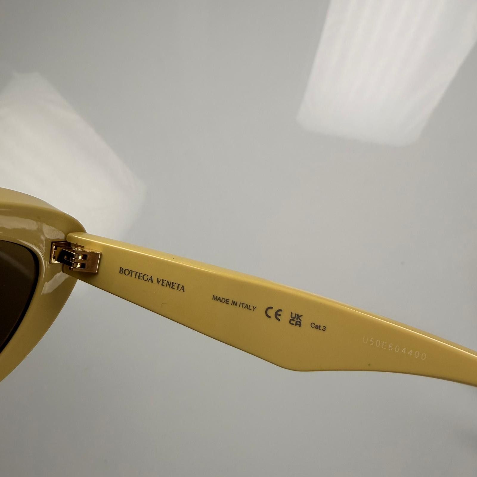 Bottega Veneta Yellow BV1325S Injection Cat Eye Sunglasses Size ONE SIZE - 10 Thumbnail
