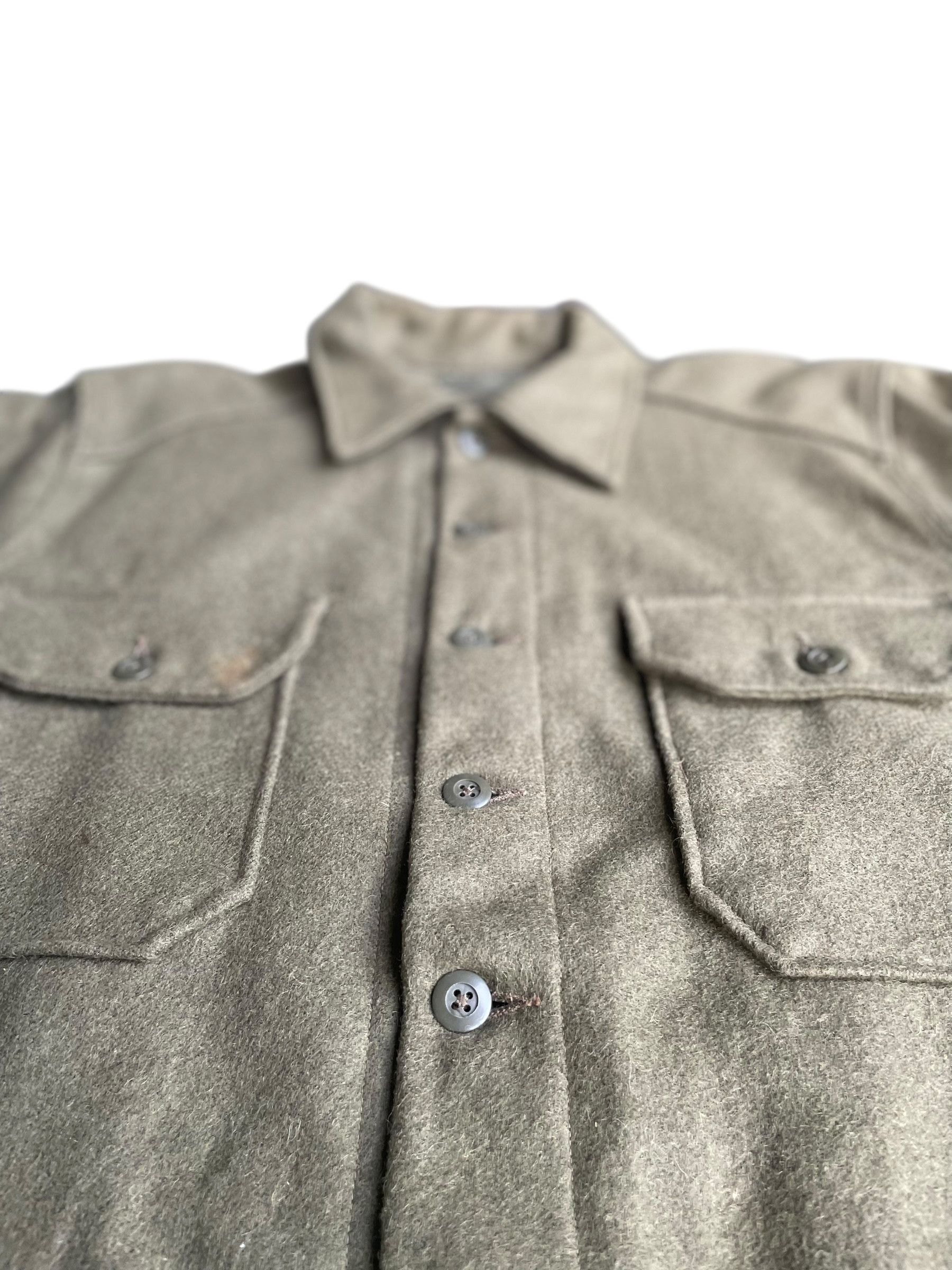 Other Vintage USMC Wool Shirt Size US L / EU 52-54 / 3 - 4 Thumbnail