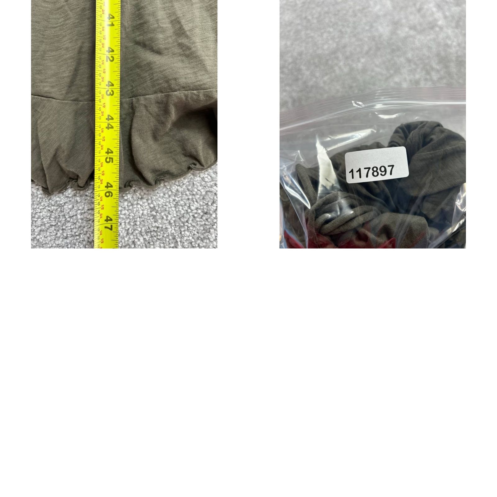 Velvet Velvet by Graham & Spencer Womens XXS Olive Green Cotton Wrap Knit Shirt Size XXS / US 00 / IT 34 - 9 Thumbnail