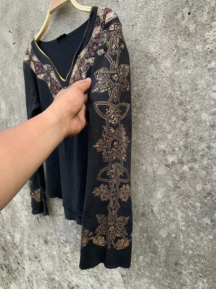 Japanese Brand Morgan de toi gothic tribal flared sleeve Size XS / US 0-2 / IT 36-38 - 5 Thumbnail
