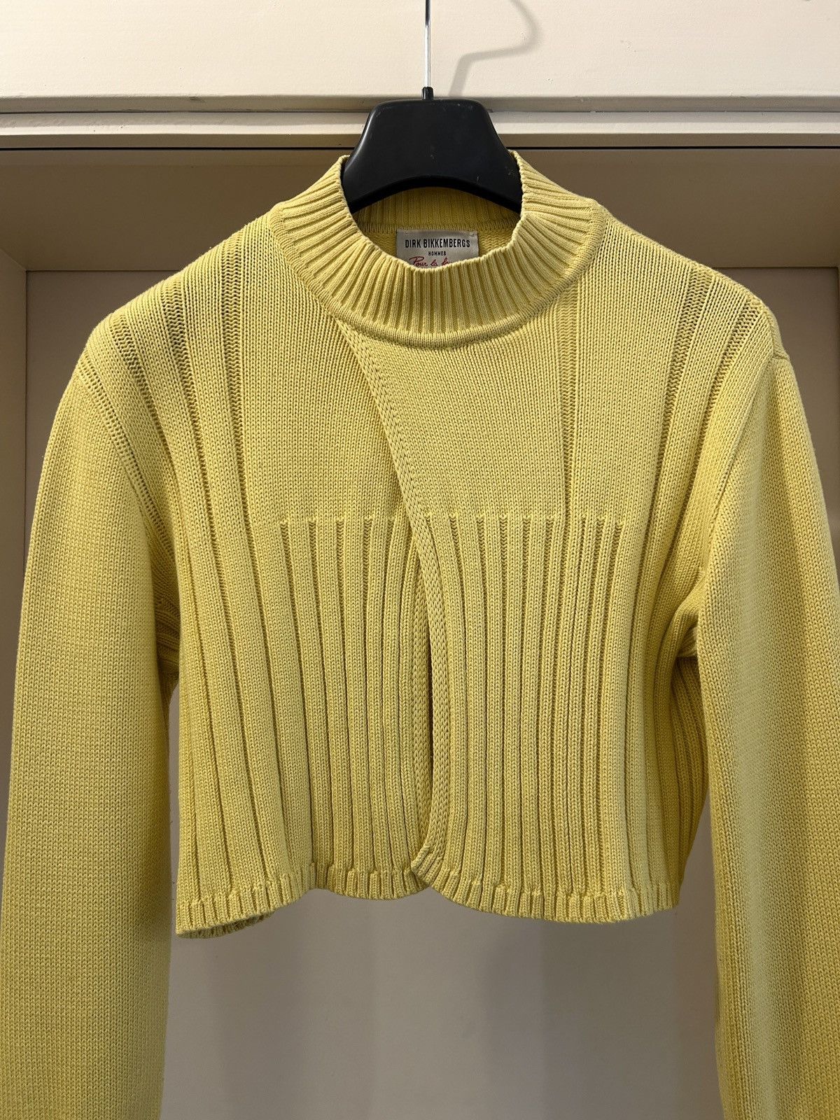 Dirk Bikkembergs S/S 1994 cropped cotton knit Size M / US 6-8 / IT 42-44 - 5 Thumbnail