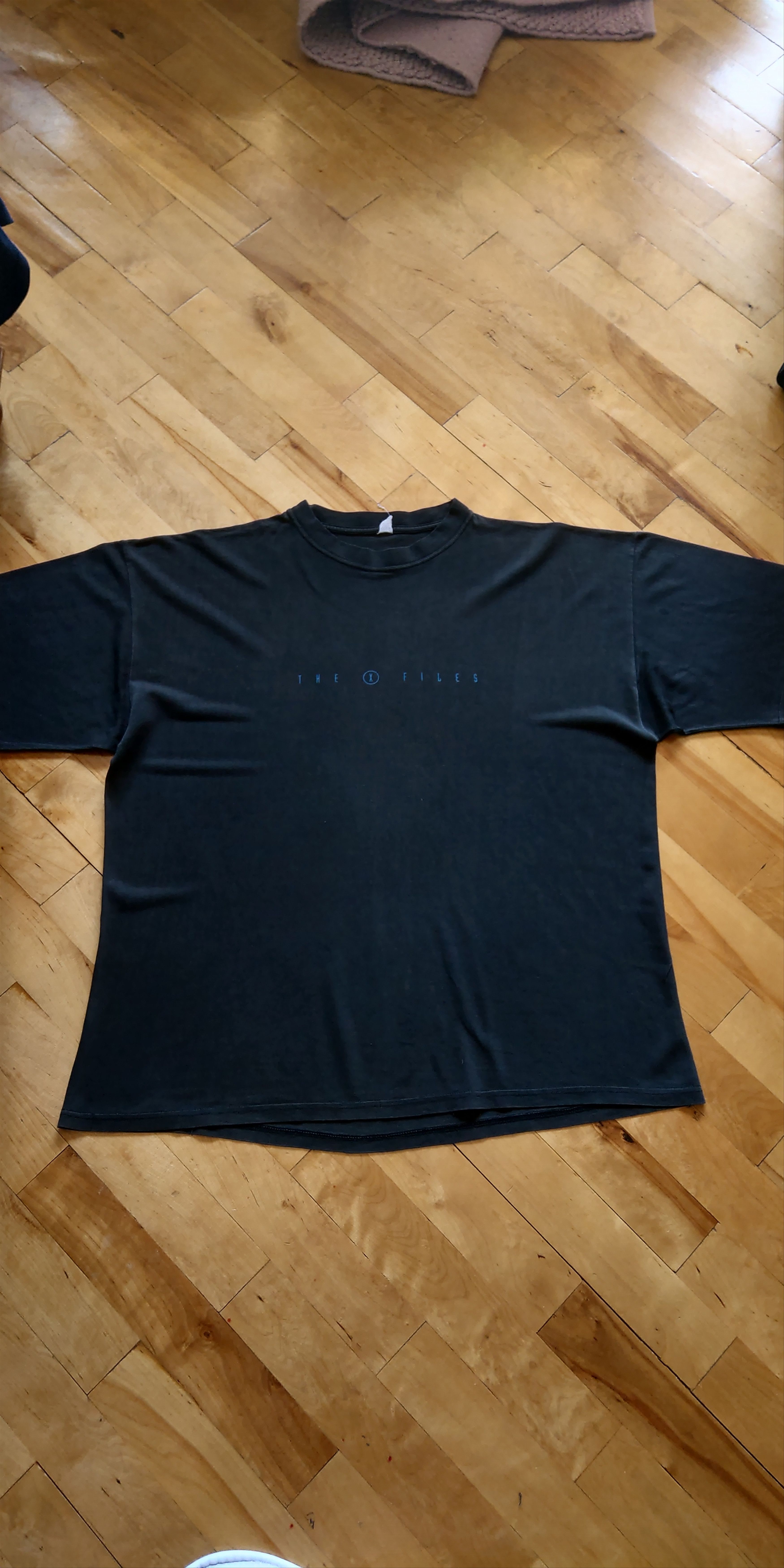 Vintage 1995 X-Files Shirt Screaming Face Glitch Rare Tee goth cyber Size US XL / EU 56 / 4 - 6 Thumbnail