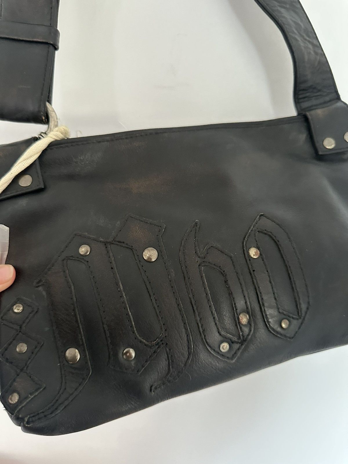 Miss Sixty Miss sixty archive leather bag cyber studs avant garde swag Size ONE SIZE - 7 Thumbnail