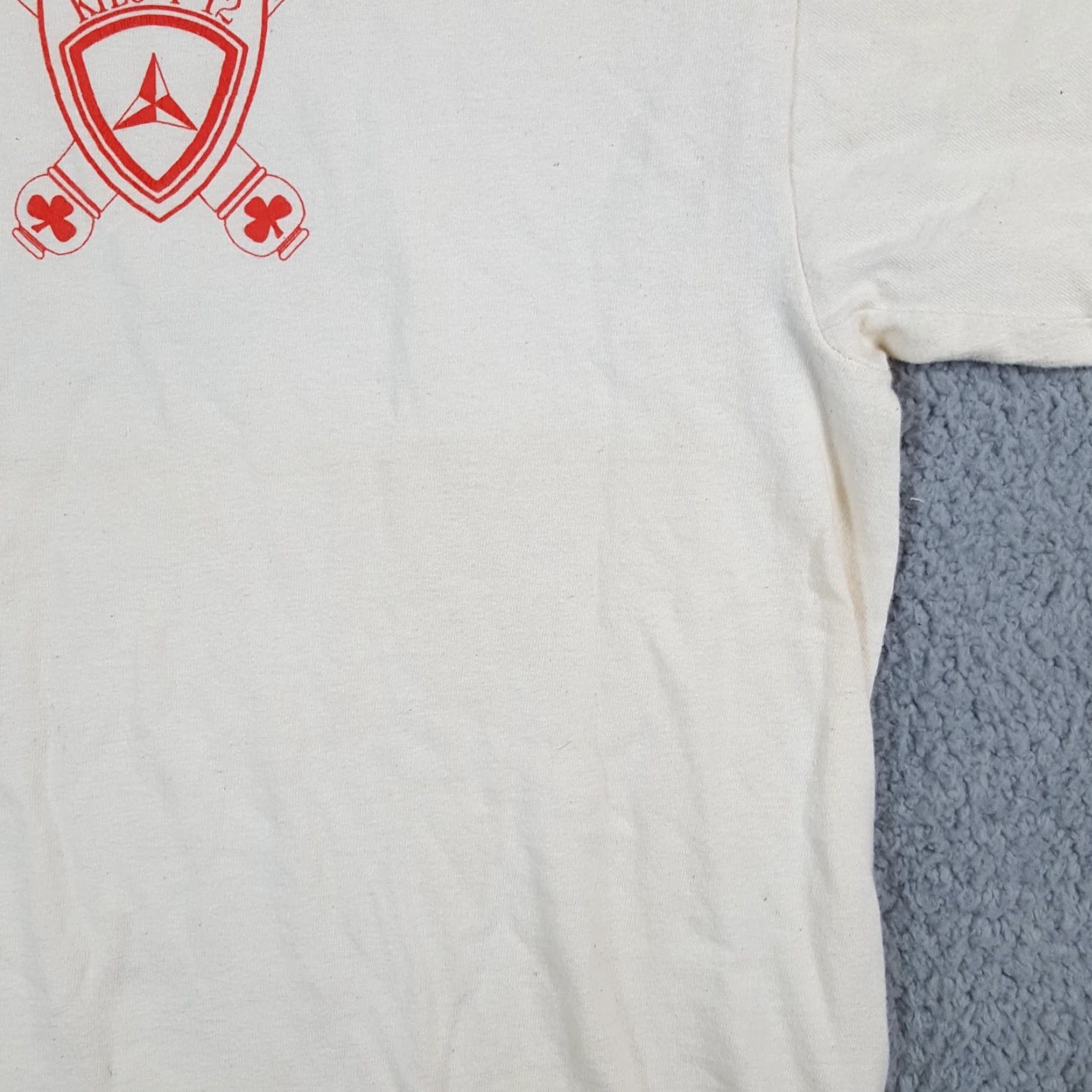 Hanes VINTAGE Hanes 90s Vietnam Reunion Military T-Shirt Men's Large White Army Retro Size US L / EU 52-54 / 3 - 5 Thumbnail