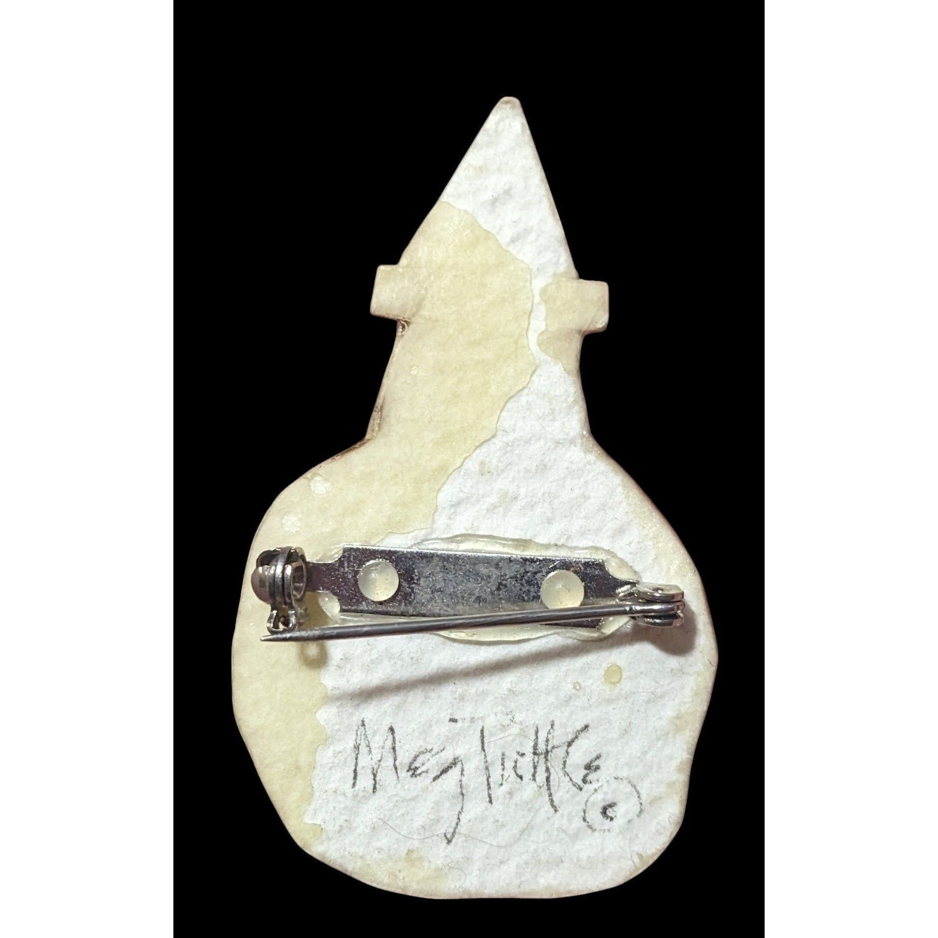 Other Vintage Signed Halloween Jack O Lantern Brooch Size ONE SIZE - 3 Thumbnail