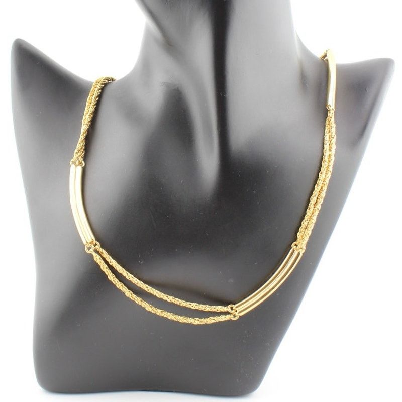 J.Crew J.Crew Gold Tone Chain Necklace Statement Size ONE SIZE - 6 Thumbnail