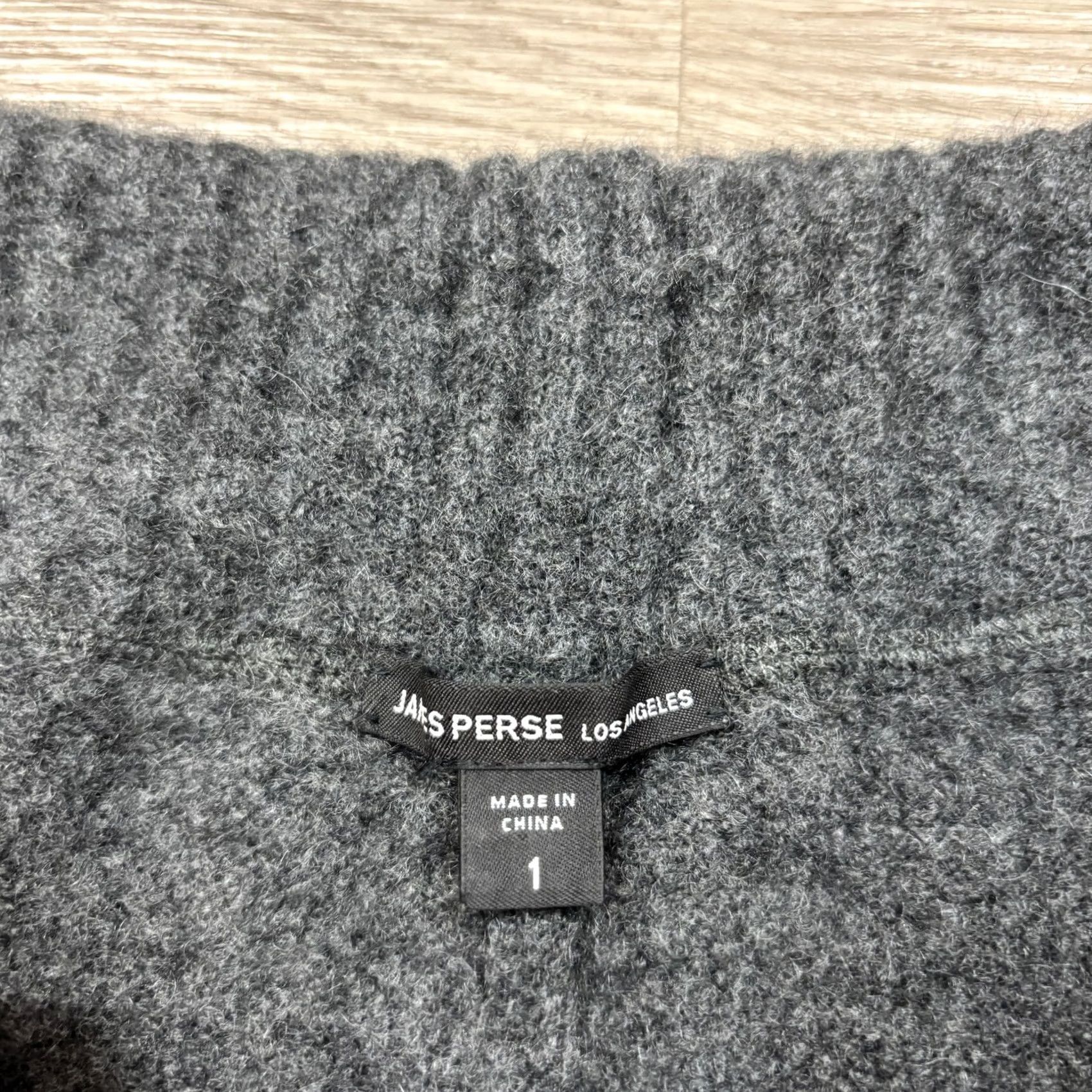 James Perse James Perse Brushed Cashmere Sweatpants 1/S Loungewear Los Angeles Women's Size 28" / US 6 / IT 42 - 4 Thumbnail