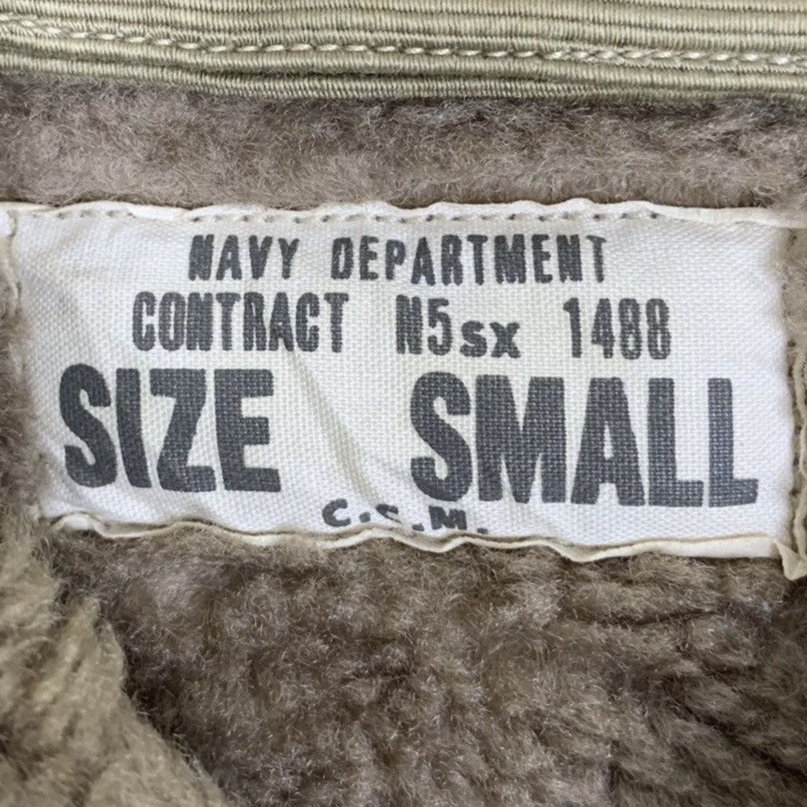 Vintage Vintage USN Deck Jacket Size US S / EU 44-46 / 1 - 11 Thumbnail