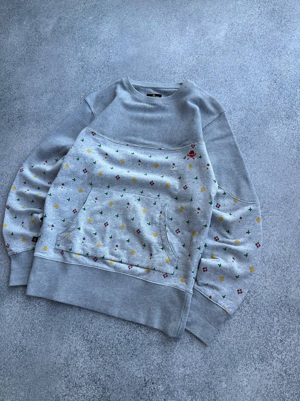 Vivienne Westwood Vivienne Westwood x Lee Anglomania Multilogo Grey Sweatshirt Size US S / EU 44-46 / 1 - 9 Thumbnail