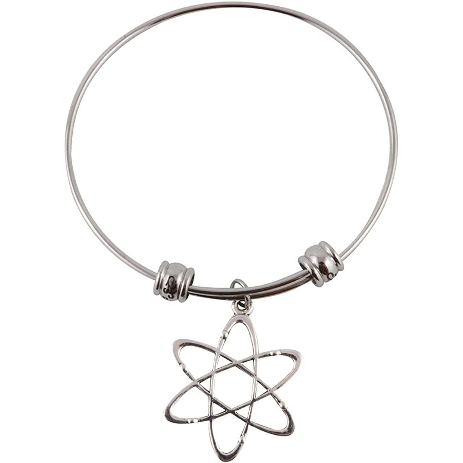 & Other Stories Atomic Science Symbol Nuclear Bangle Bracelet Jewelry Size ONE SIZE - 1 Thumbnail