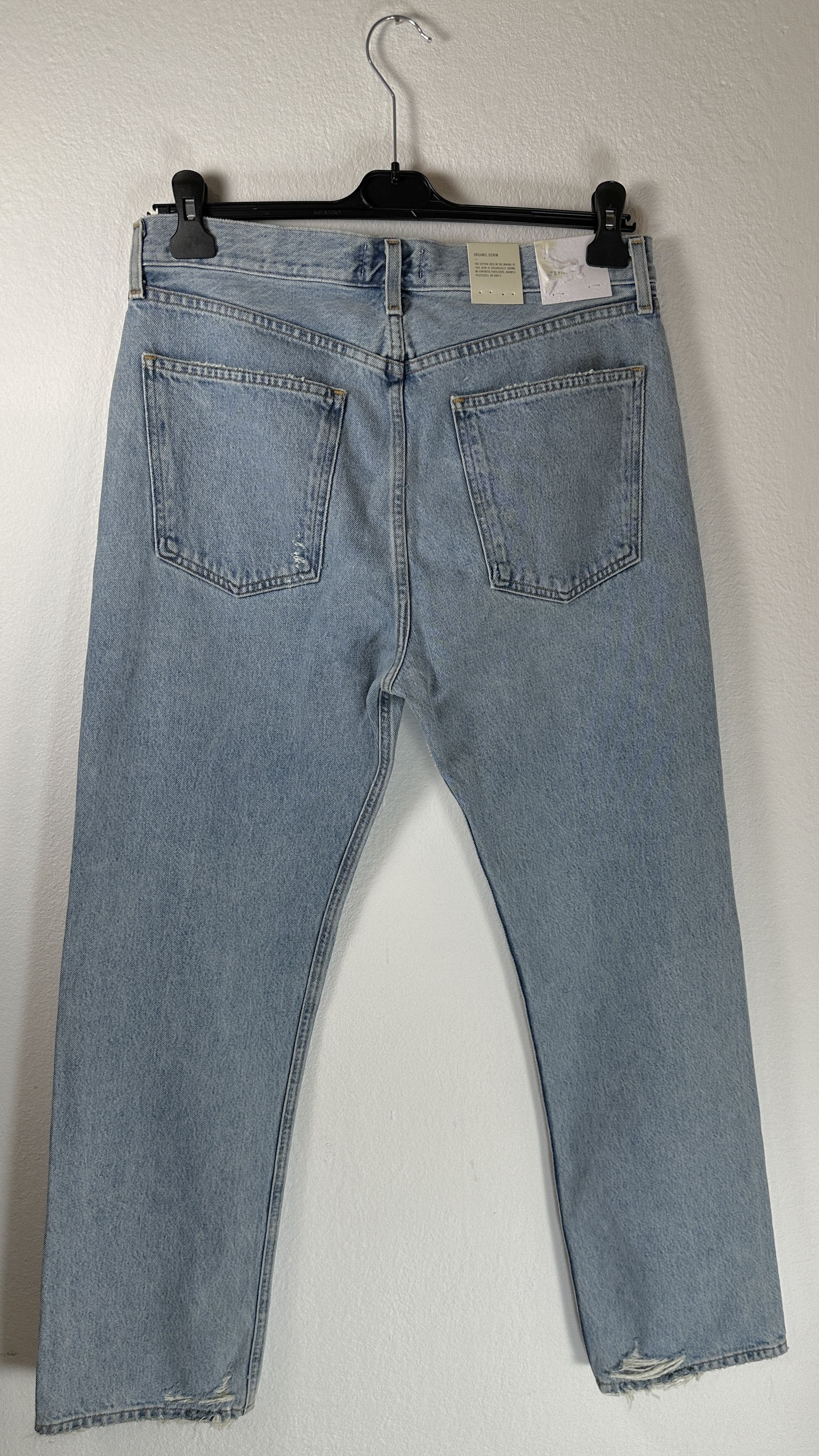 Agolde 90's Pinch Waist high-rise straight jeans Size 31" - 2 Thumbnail