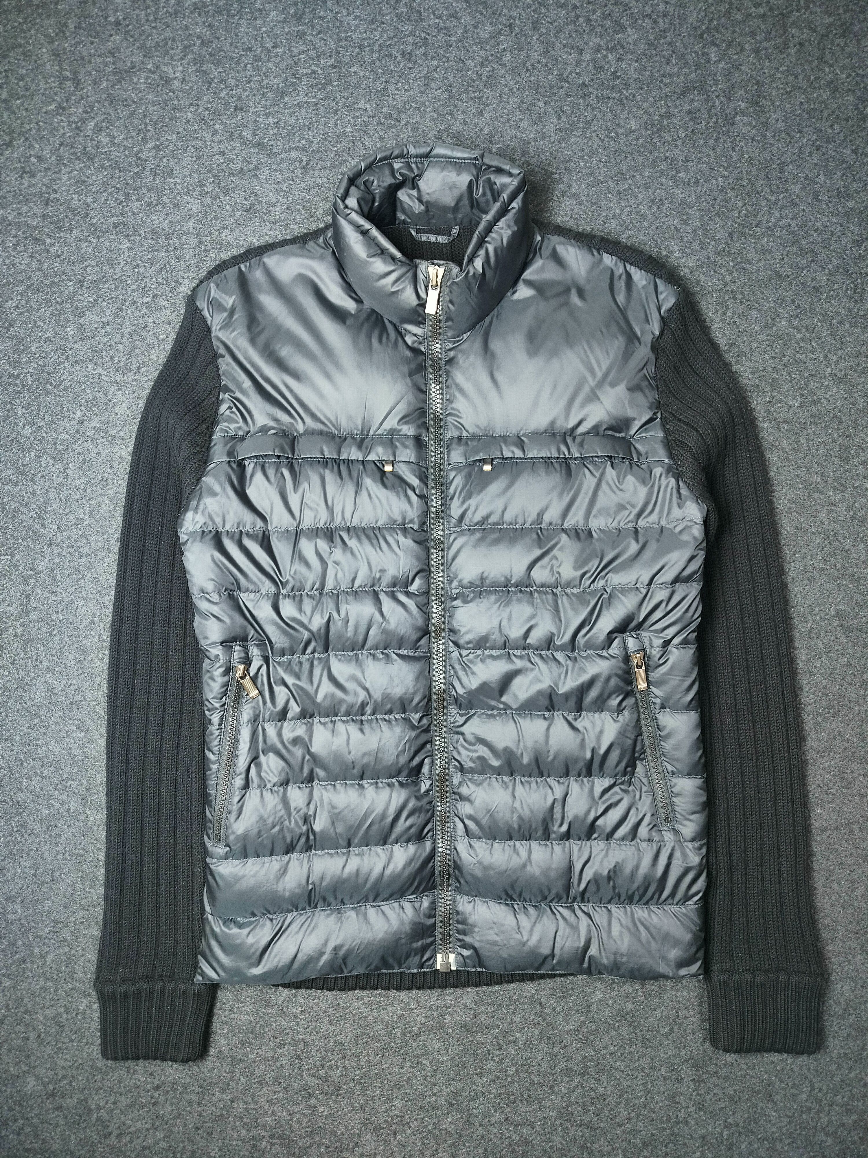Ermenegildo Zegna Zegna Sport Lana Wool Knit Goose Down Padded Jacket Size US XL / EU 56 / 4 - 1 Thumbnail