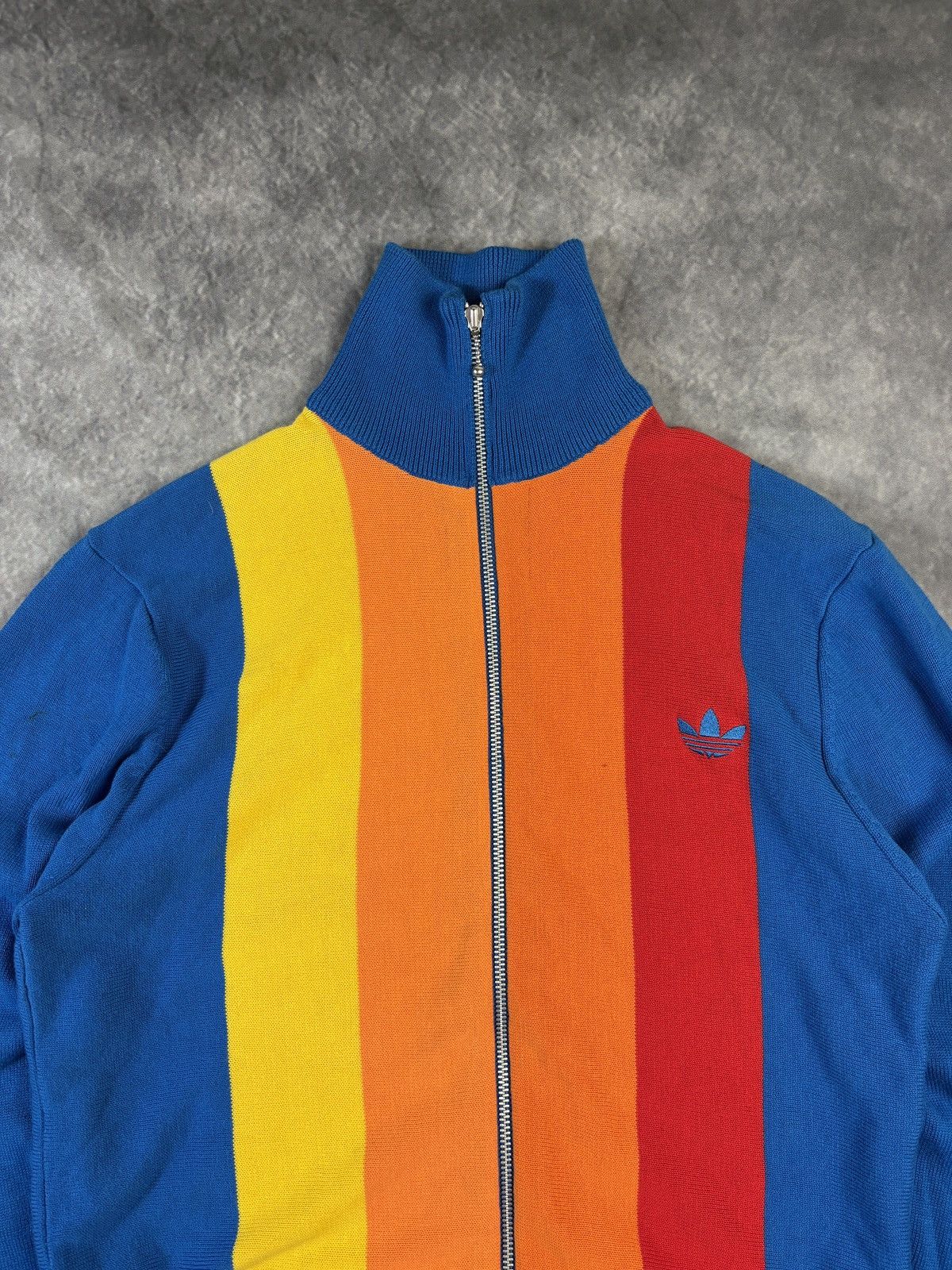 Adidas × Vintage 2005 Adidas Carlo Gruber Track Jacket 2000s VIntage Knit Top Size US L / EU 52-54 / 3 - 3 Thumbnail
