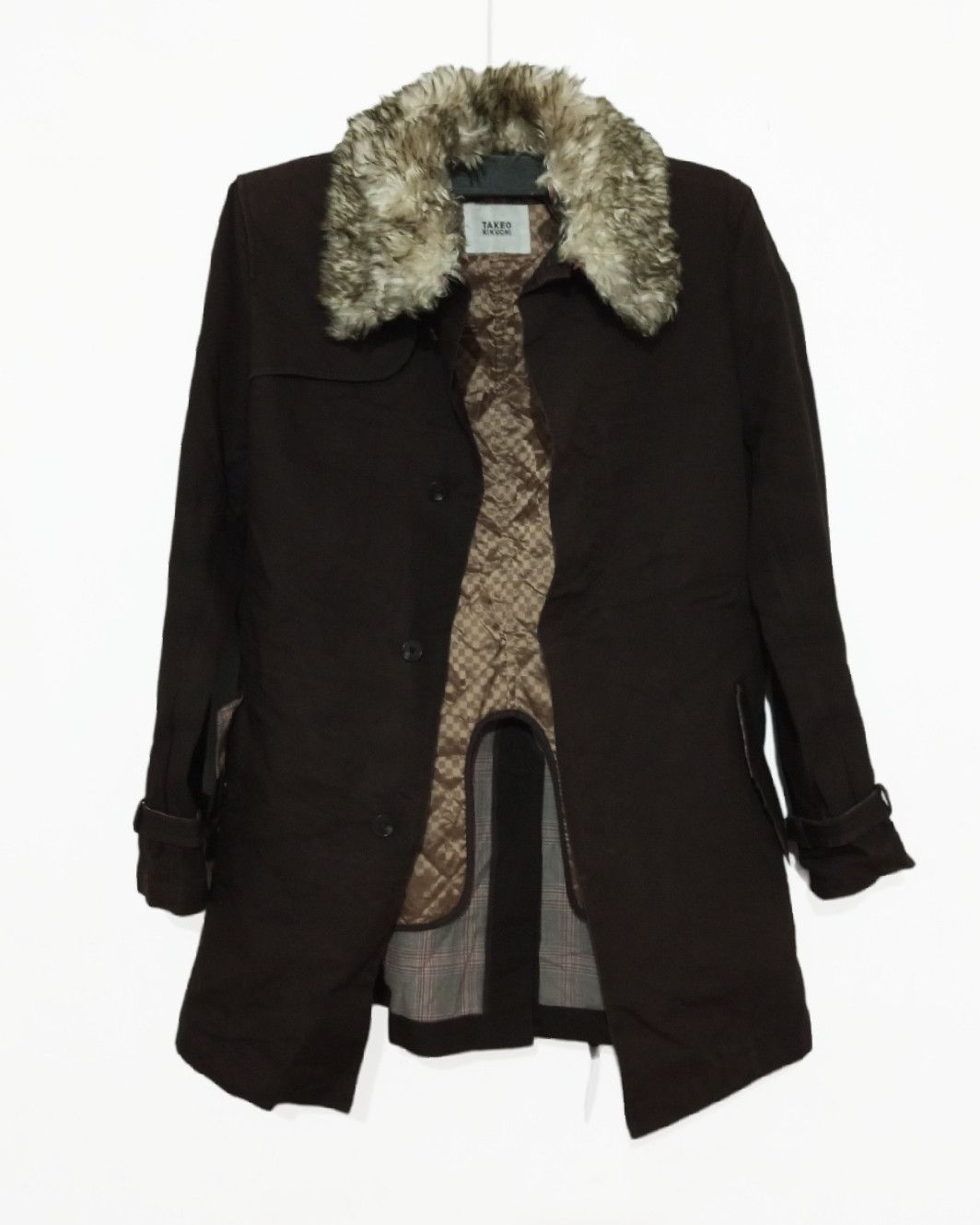 14th Addiction × If Six Was Nine × Takeo Kikuchi Takeo Kikichi Fur Collar Double Inner coffee brown Parka Size US L / EU 52-54 / 3 - 3 Thumbnail