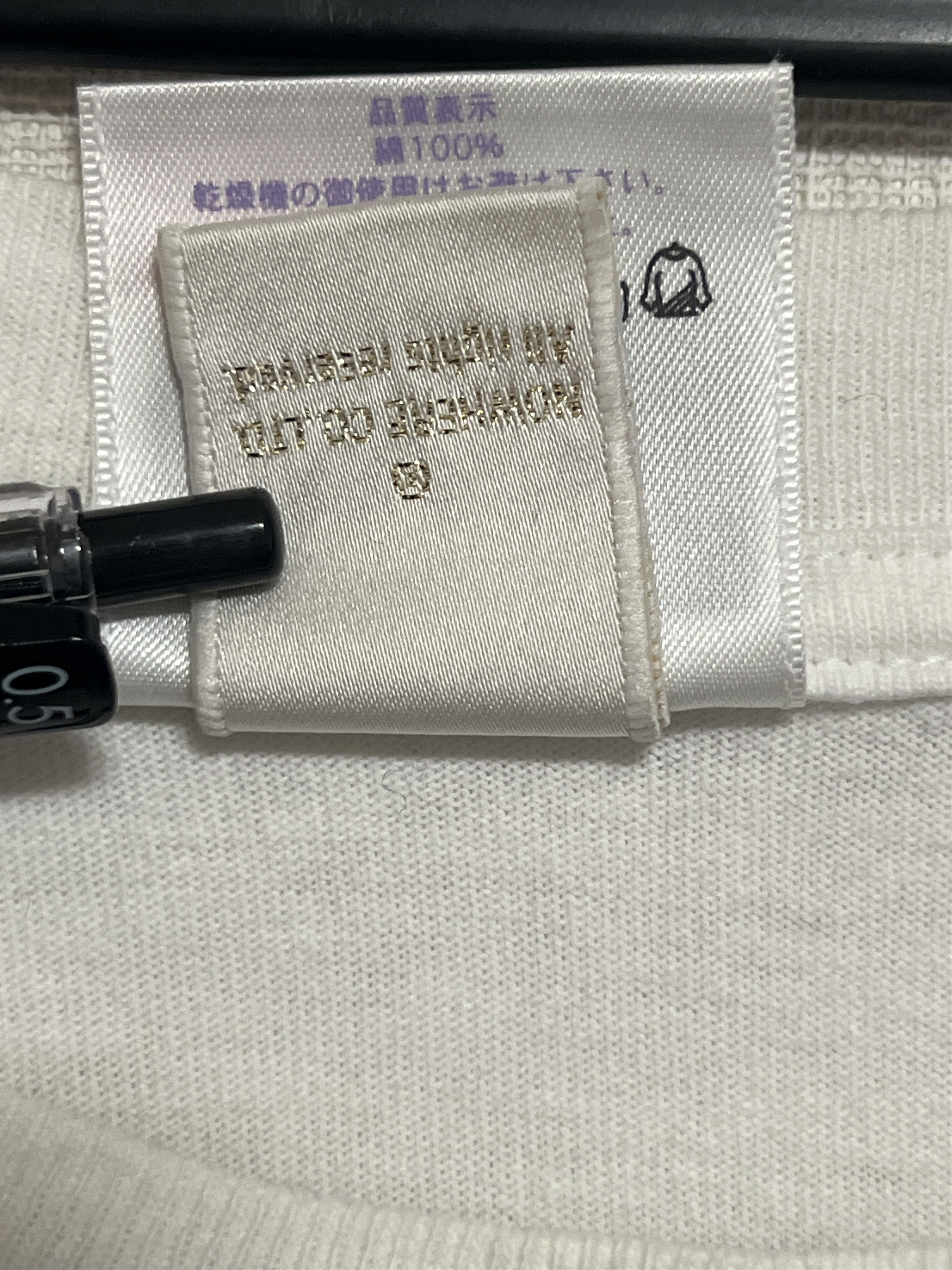 Bape OG BAPE Tee A Bathing Ape Busy Works Bank ASNKA White Medium Size US M / EU 48-50 / 2 - 5 Thumbnail