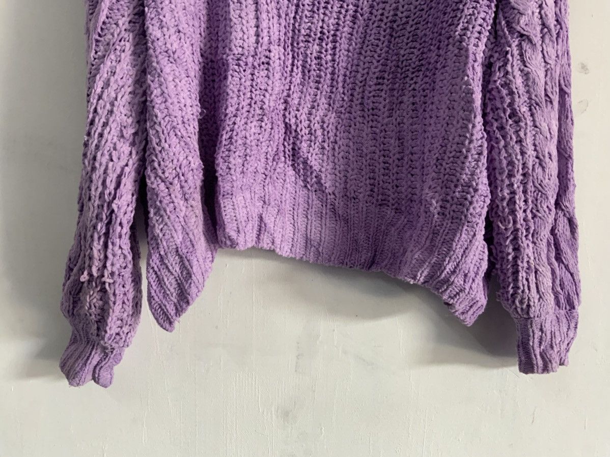 Japanese Brand Jeansis Handknit Pink Knitwear Size US L / EU 52-54 / 3 - 9 Thumbnail