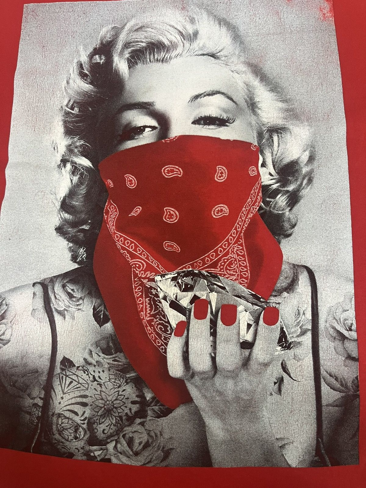 If Six Was Nine × Vintage Vintage Marilyn Monroe Overprint Size US L / EU 52-54 / 3 - 5 Thumbnail