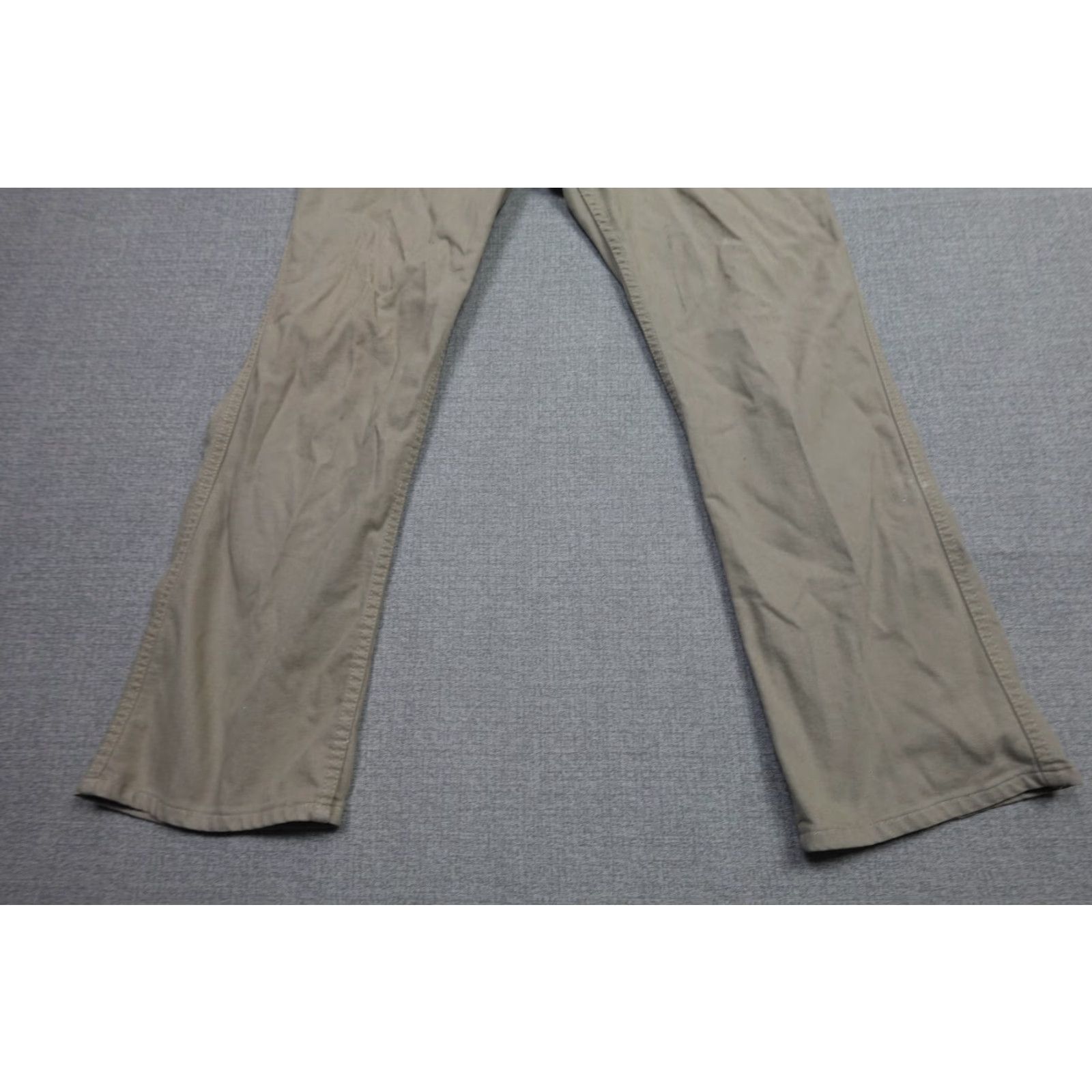 Levi's VINTAGE Levi's Pants Men 40x30 Beige Slacks Wide-Leg Retro Red Batwing Levi's 513 Chino Denim Style Pants Mens Size US 40 / EU 56 - 3 Thumbnail