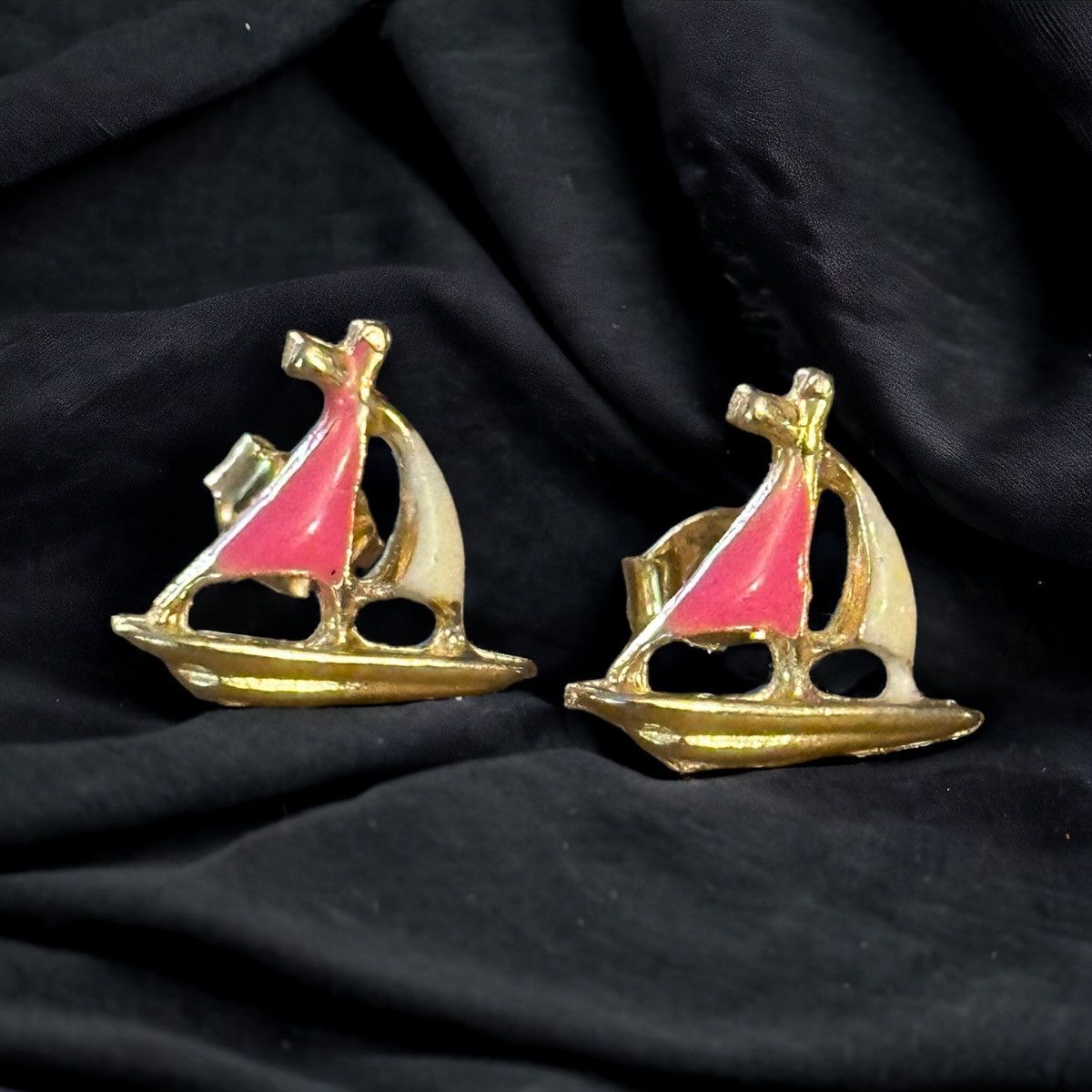 Other Enamel sailboat post earrings Size ONE SIZE - 1 Thumbnail