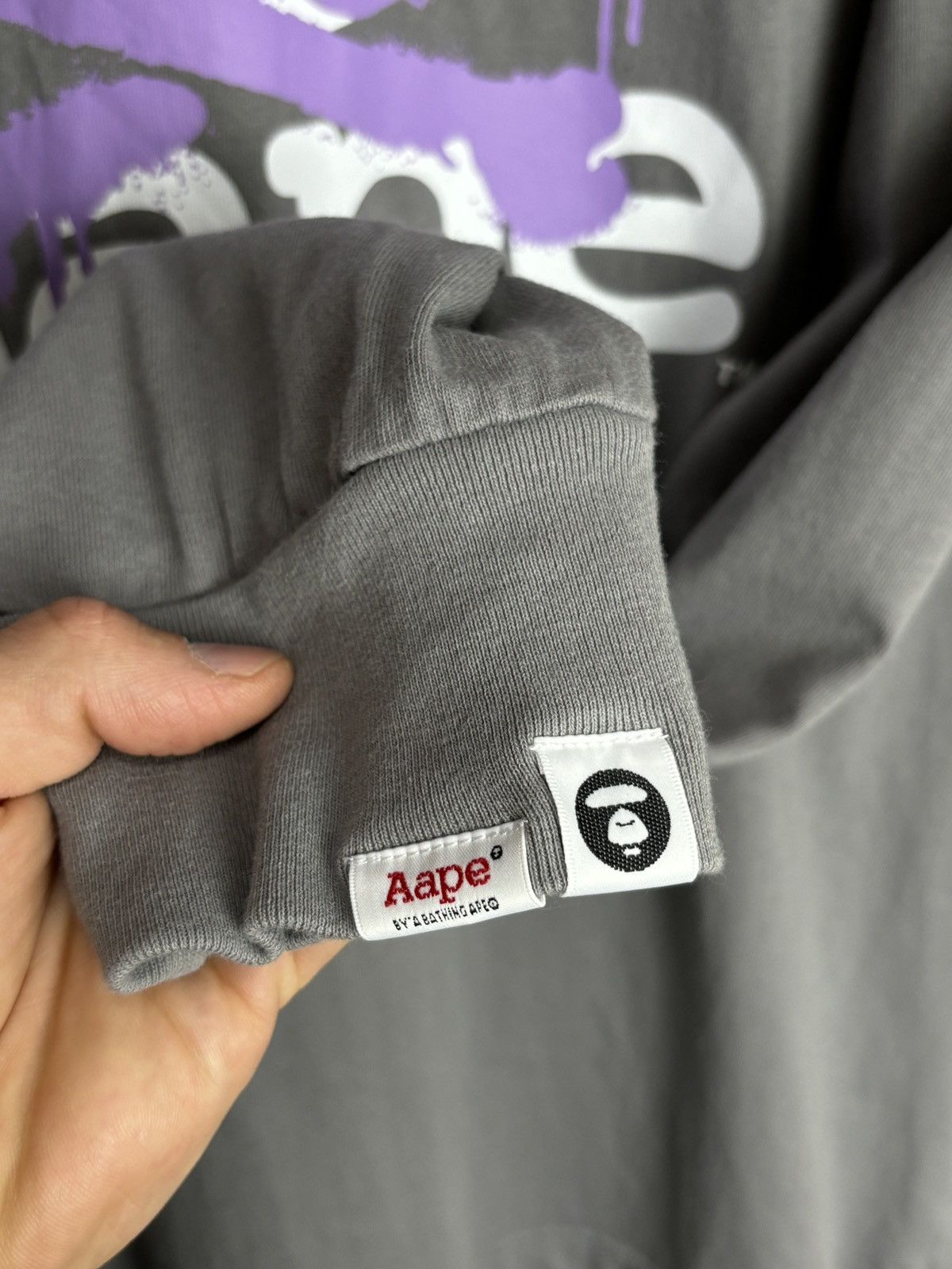 Aape Aape A Bathing Ape Long Sleeve Japanese Rare T-Shirt Size US XXL / EU 58 / 5 - 6 Thumbnail
