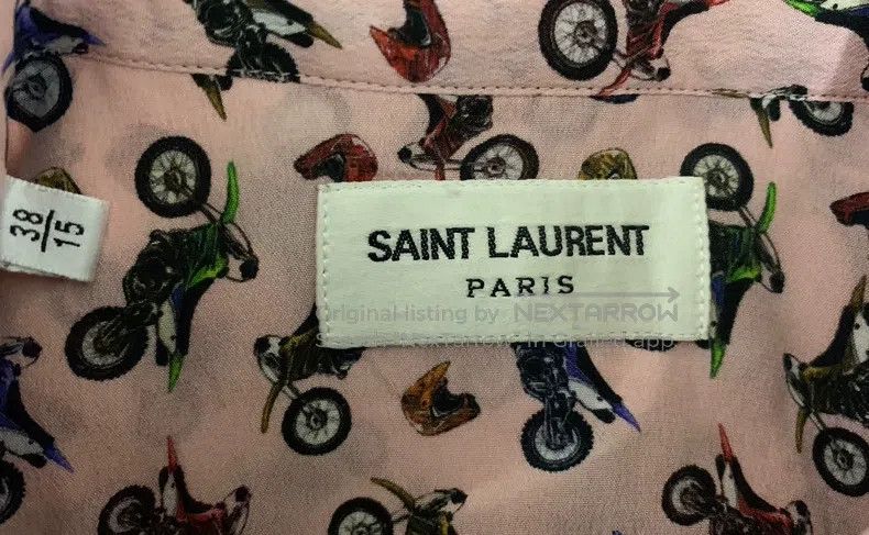 Saint Laurent Paris Saint Laurent Paris Pink Double Pocket Motorcycle Mulberry Size XS / US 0-2 / IT 36-38 - 3 Thumbnail