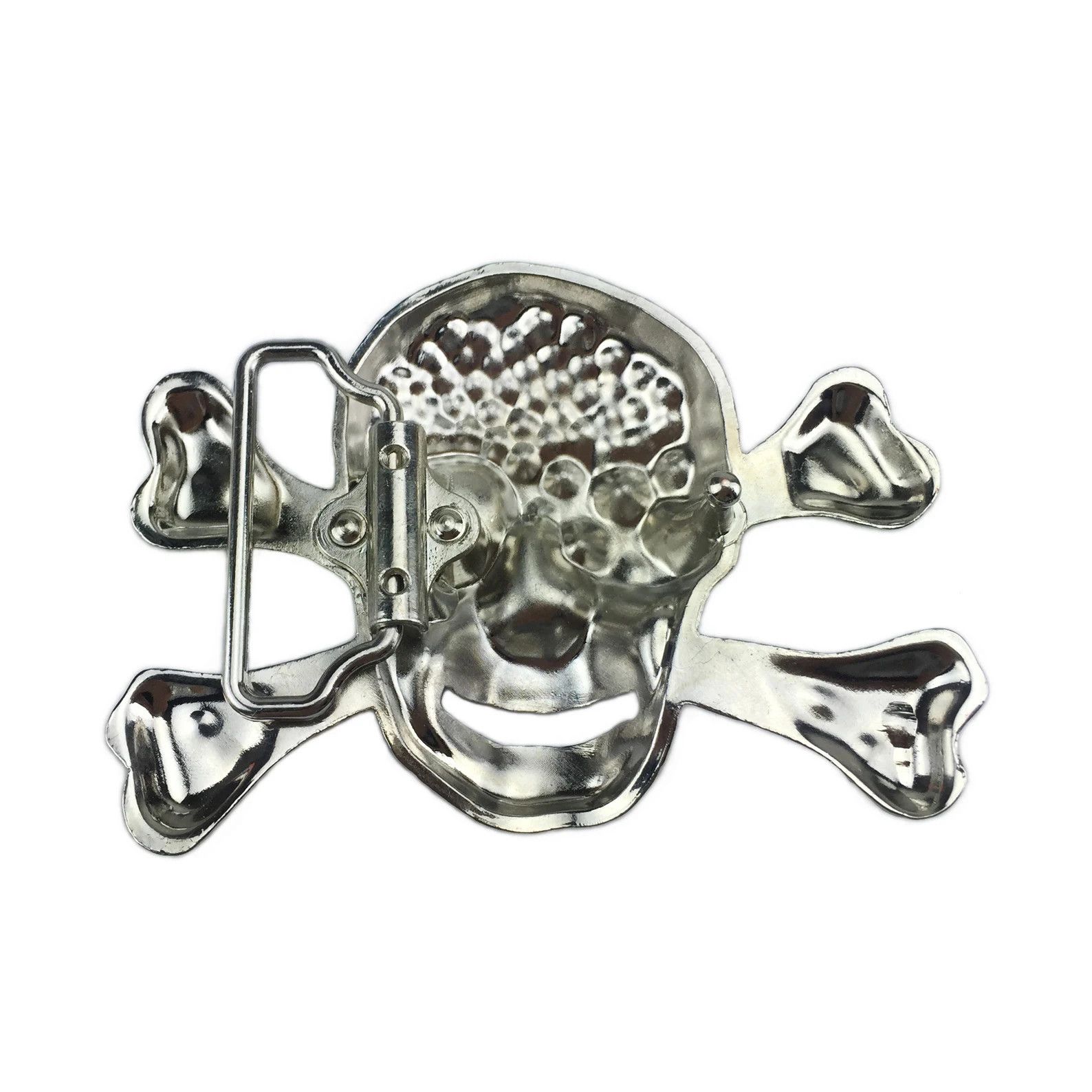 Vintage Skull skeleton belt buckle Size ONE SIZE - 3 Thumbnail