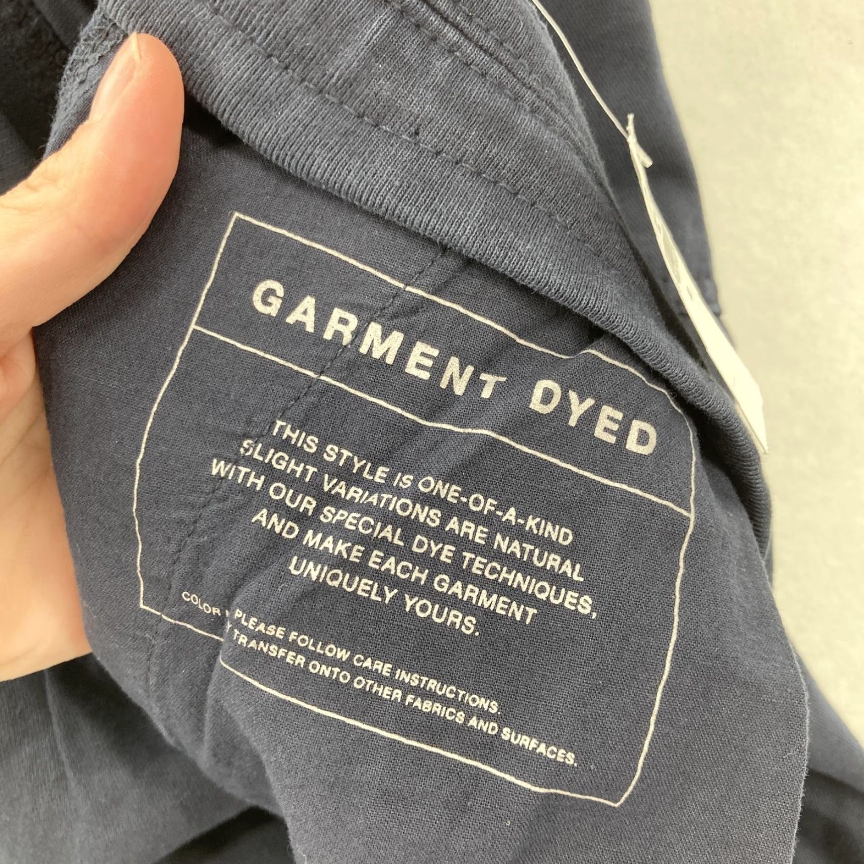 Gap GAP Pants Mens XL Blue Tapestry Navy Rib Pull On Joggers Garment Dyed Casual NWT Size US 36 / EU 52 - 6 Thumbnail