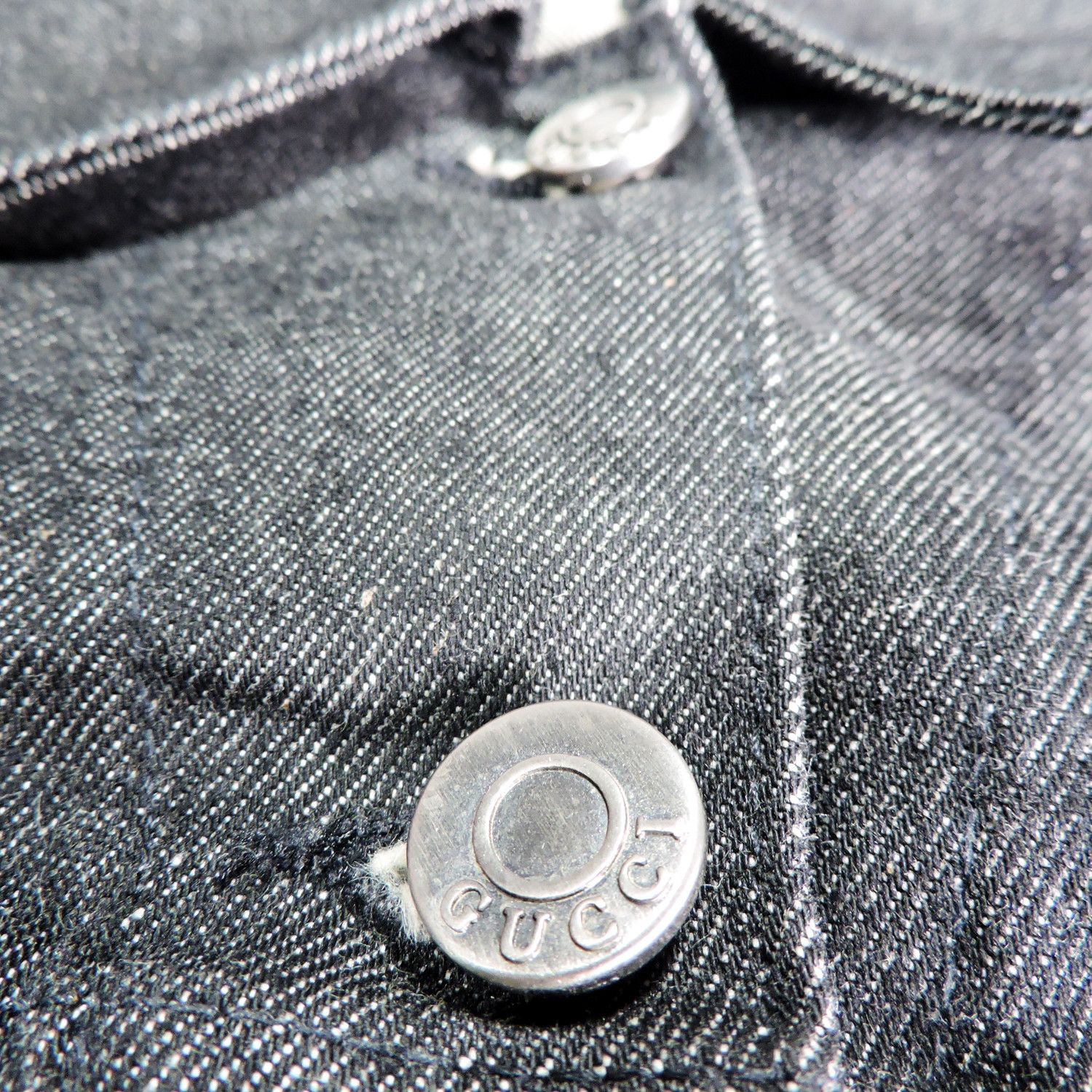 Gucci GUCCI BY TOM FORD BLACK DENIM JACKET Size S / US 4 / IT 40 - 8 Thumbnail