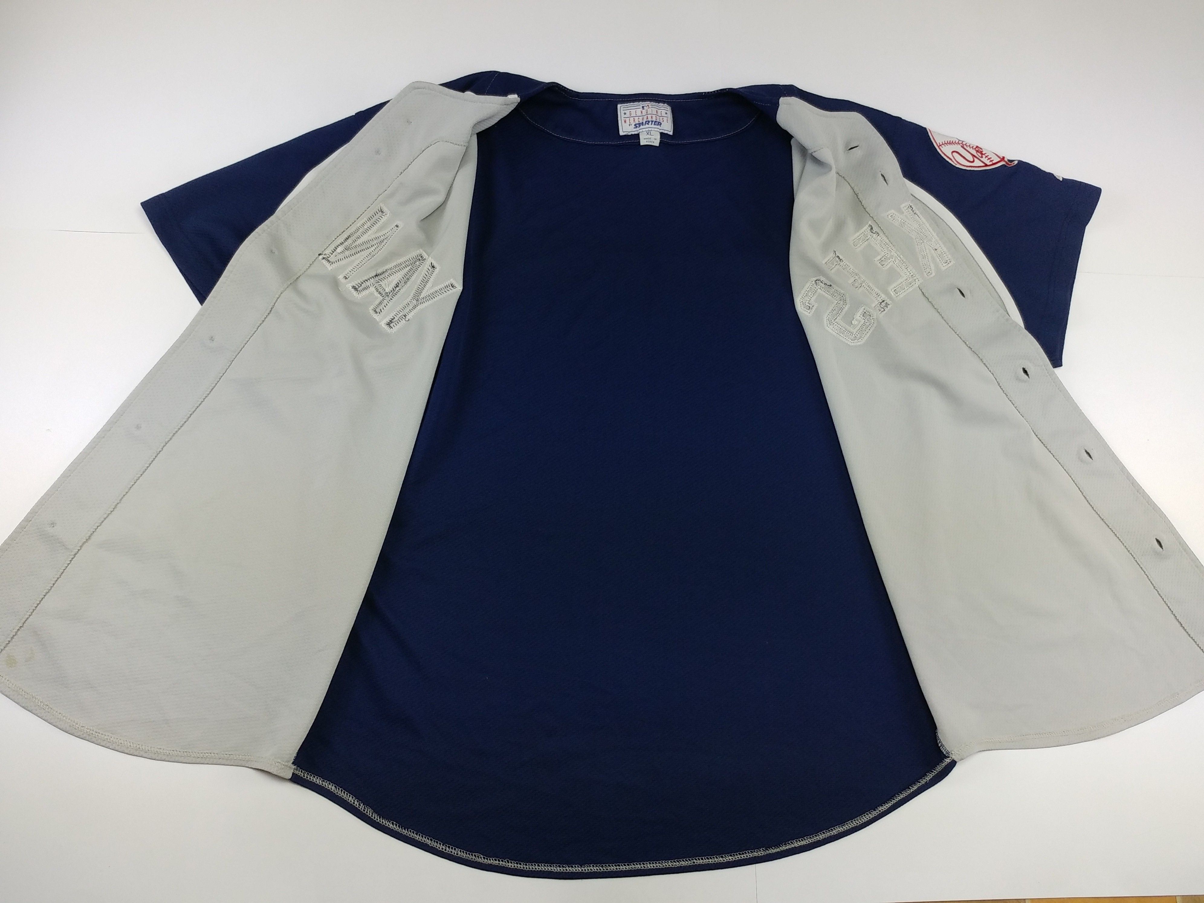 Starter MLB New York Yankees jersey, vintage baseball t-shirt 90s XL Size US XL / EU 56 / 4 - 12 Thumbnail