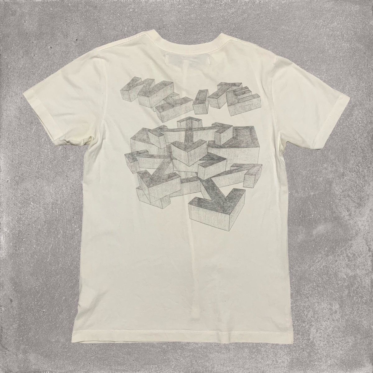 Off White Small Arrows 3D White Tee Virgil Abloh