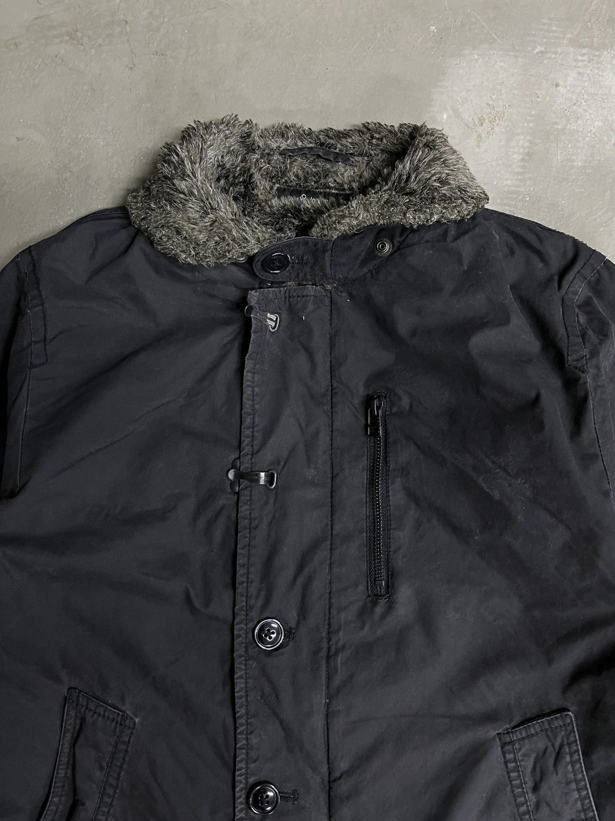 14th Addiction John Bull Kojima Japan Fur Hooded Firemen Deck Jacket Size US M / EU 48-50 / 2 - 2 Thumbnail