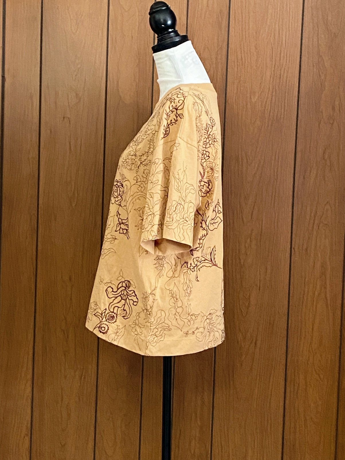 Dries Van Noten Dries Van Noten Floral Embroidered T-Shirt size S Size S / US 4 / IT 40 - 3 Thumbnail