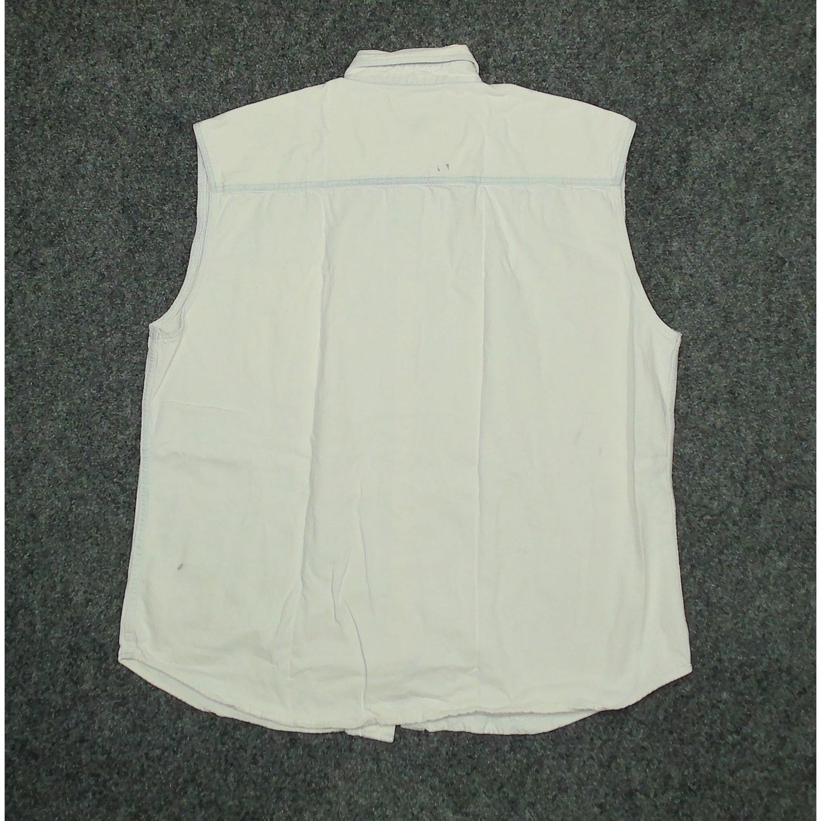 Lee Vintage Y2K Custom Lee Sport Skull Denim Vest XXL Size US XXL / EU 58 / 5 - 4 Thumbnail