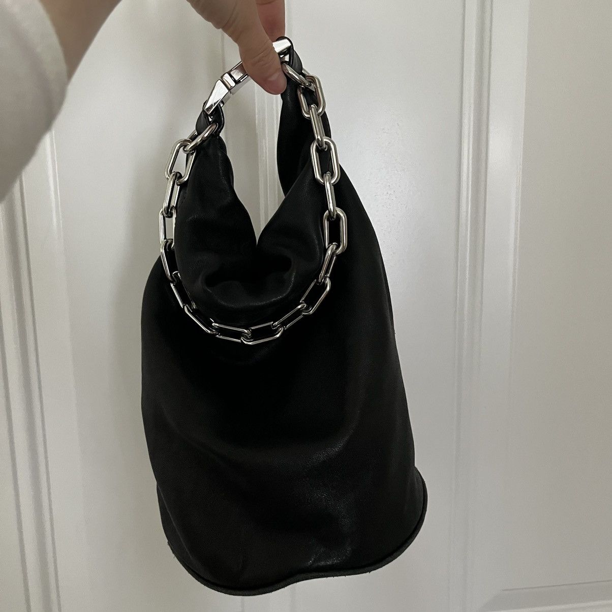 Alexander Wang ✨SOLD✨ ALEXANDER WANG • ATTICA SOFT DRY SACK LEATHER BAG Size ONE SIZE - 10 Thumbnail