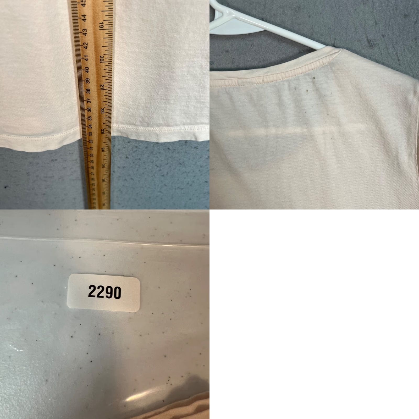 Scotch & Soda SCOTCH & SODA Girls From Paris T-Shirt Beige Adult Womens Small Petite 100% Cotton Size S / US 4 / IT 40 - 8 Thumbnail