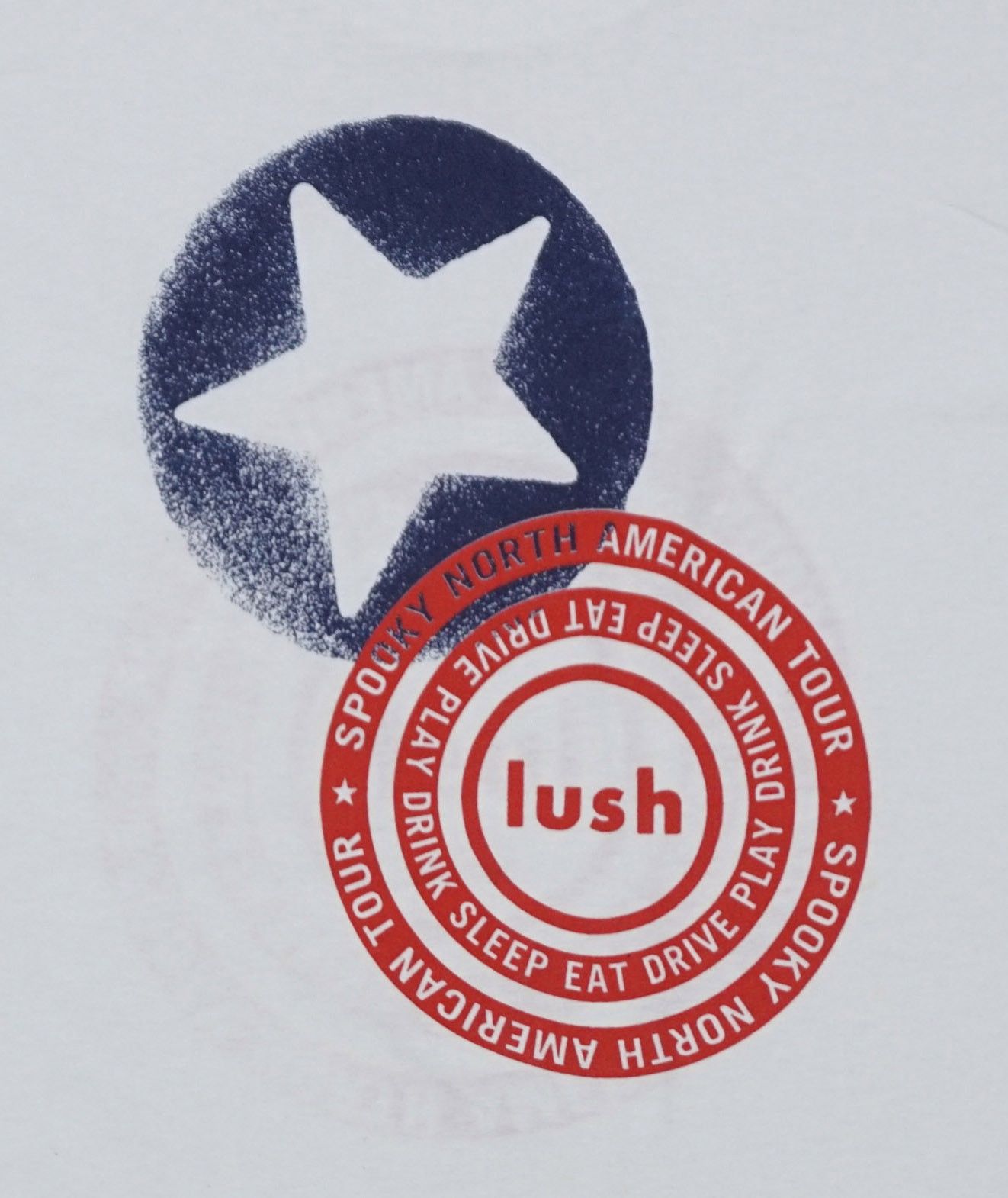 Band Tees × Vintage 90's Lush Tour T-Shirt Made In U.S.A Size US XL / EU 56 / 4 - 5 Thumbnail