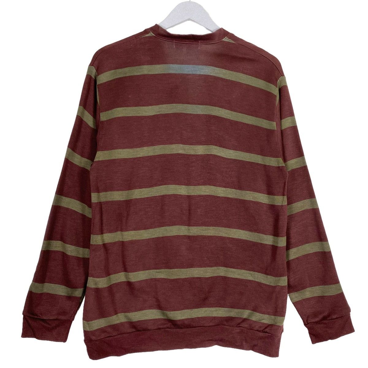 Balmain × Pierre Balmain 💥VINTAGE PIERRE BALMAIN STRIPE PULLOVER SWEATSHIRT Size US M / EU 48-50 / 2 - 9 Thumbnail