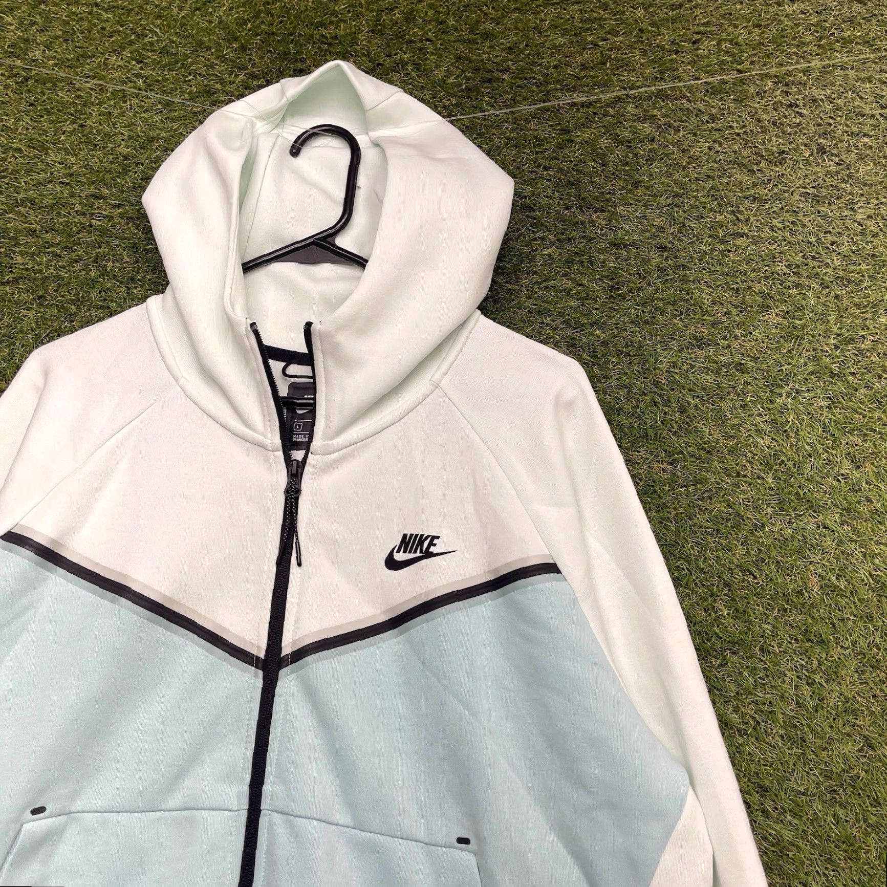 Nike Nike Tech Fleece Hoodie Men Large Zip Jacket Blue Colorblock Two Tone 885904 437 Sports Size US L / EU 52-54 / 3 - 2 Thumbnail