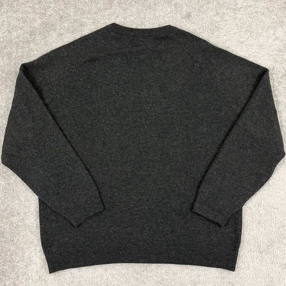 Vintage LL Bean Sweater Mens XL Gray Lambs Wool Knit Pullover V-Neck Long Sleeve Knit Style Pullover Outdoor Classic Wool Size US XL / EU 56 / 4 - 6 Thumbnail