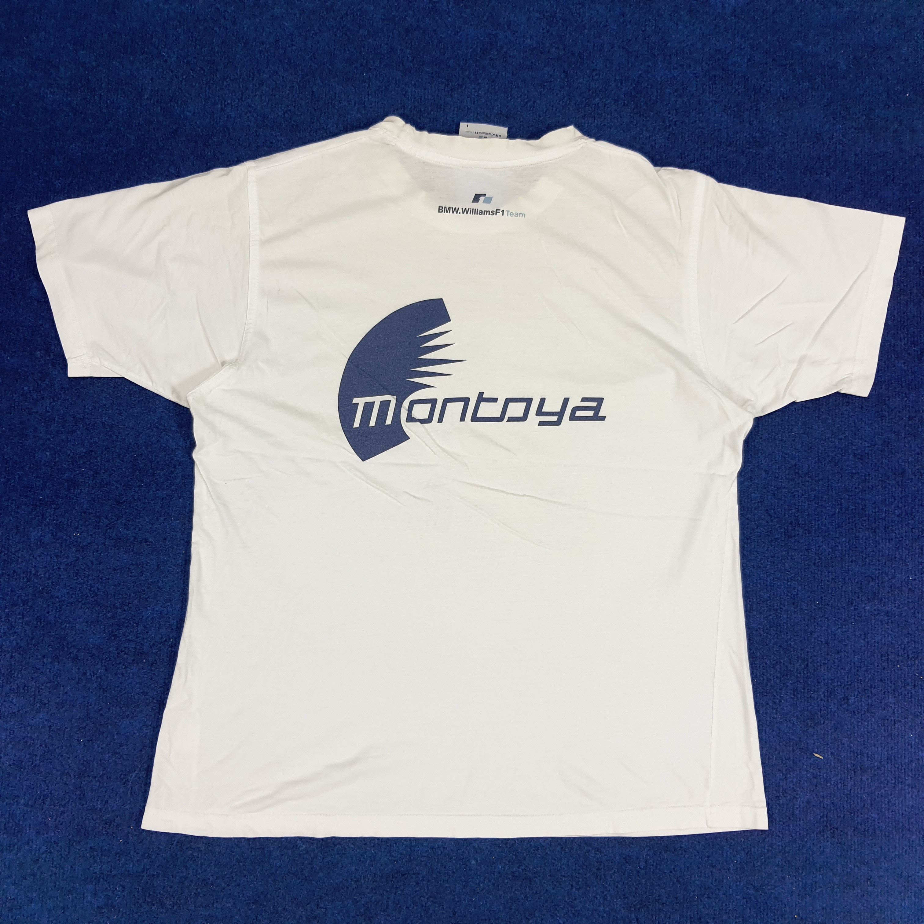 BMW × Vintage Vintage BMW Williams F1 Team Montoya Motorsports Tshirt Size US L / EU 52-54 / 3 - 3 Thumbnail