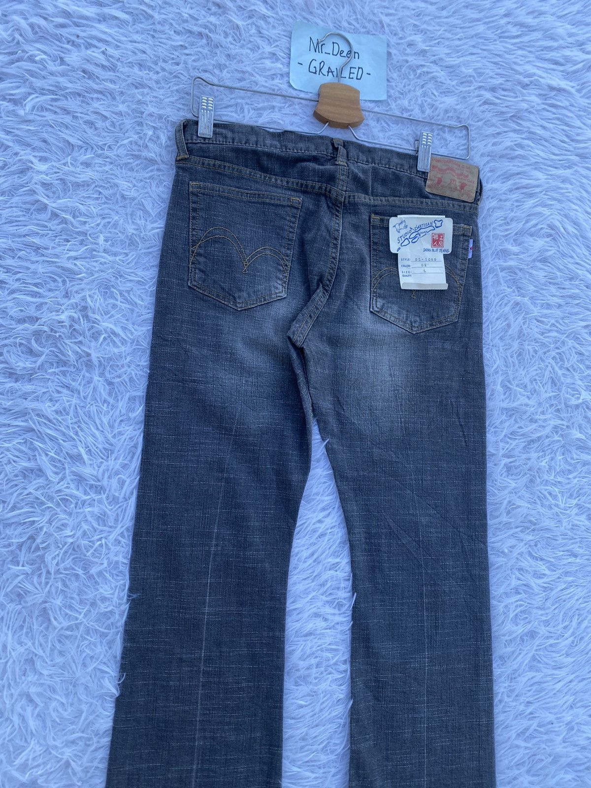 Studio D'Artisan Rare Vintage Studio D’Artisan Bootcut Washed Denim/ Jeans Size 30" / US 8 / IT 44 - 20 Thumbnail