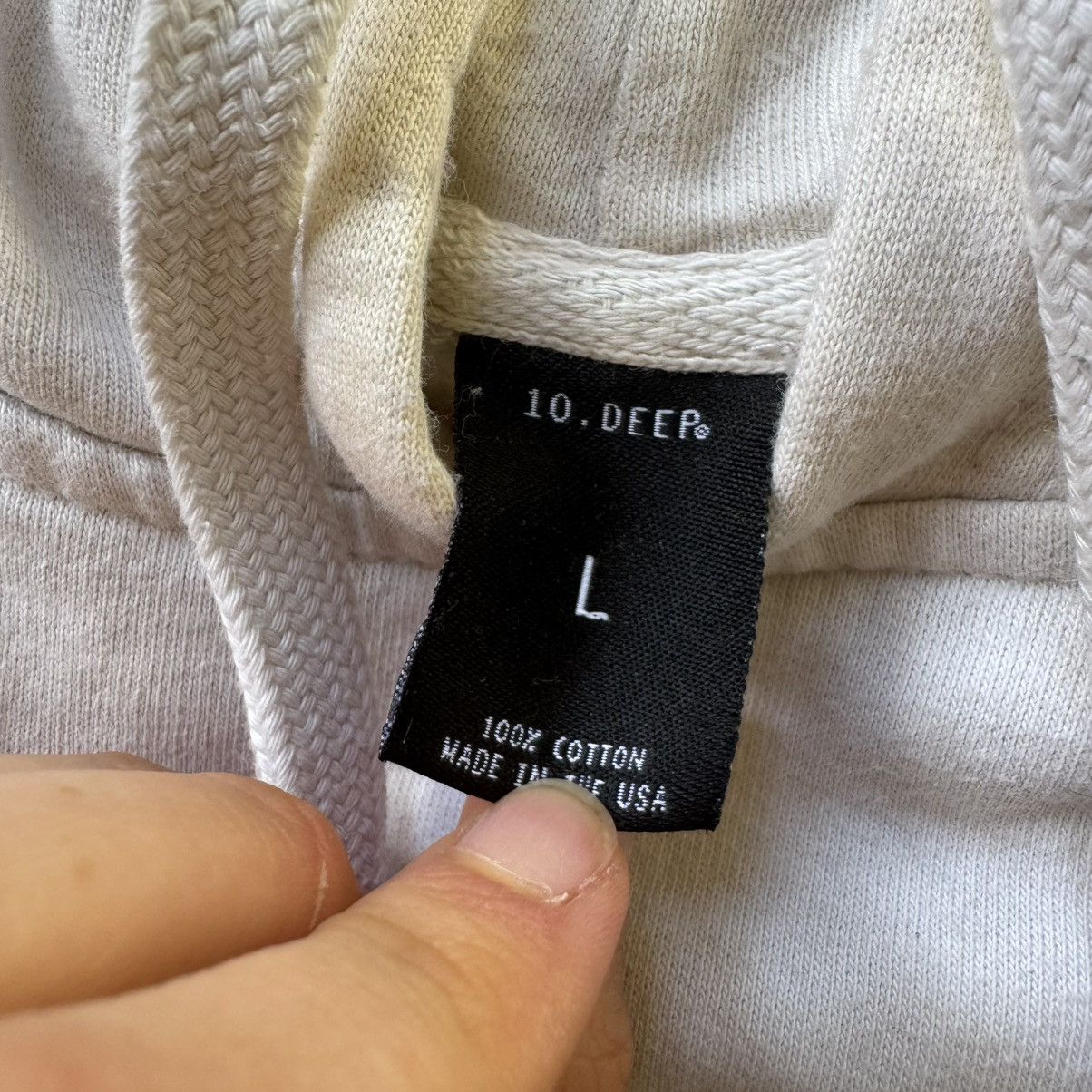 10 Deep 10. Deep Retro Logo Hoodie Size US L / EU 52-54 / 3 - 3 Thumbnail