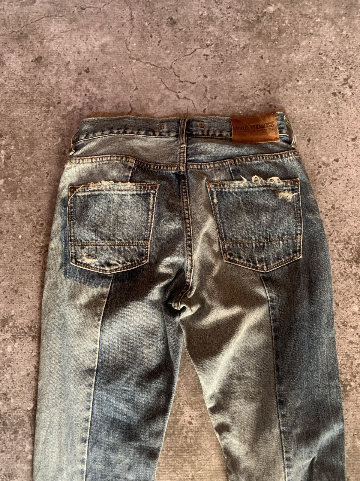GOA Goa Reworked Jeans Size 30" / US 8 / IT 44 - 9 Thumbnail