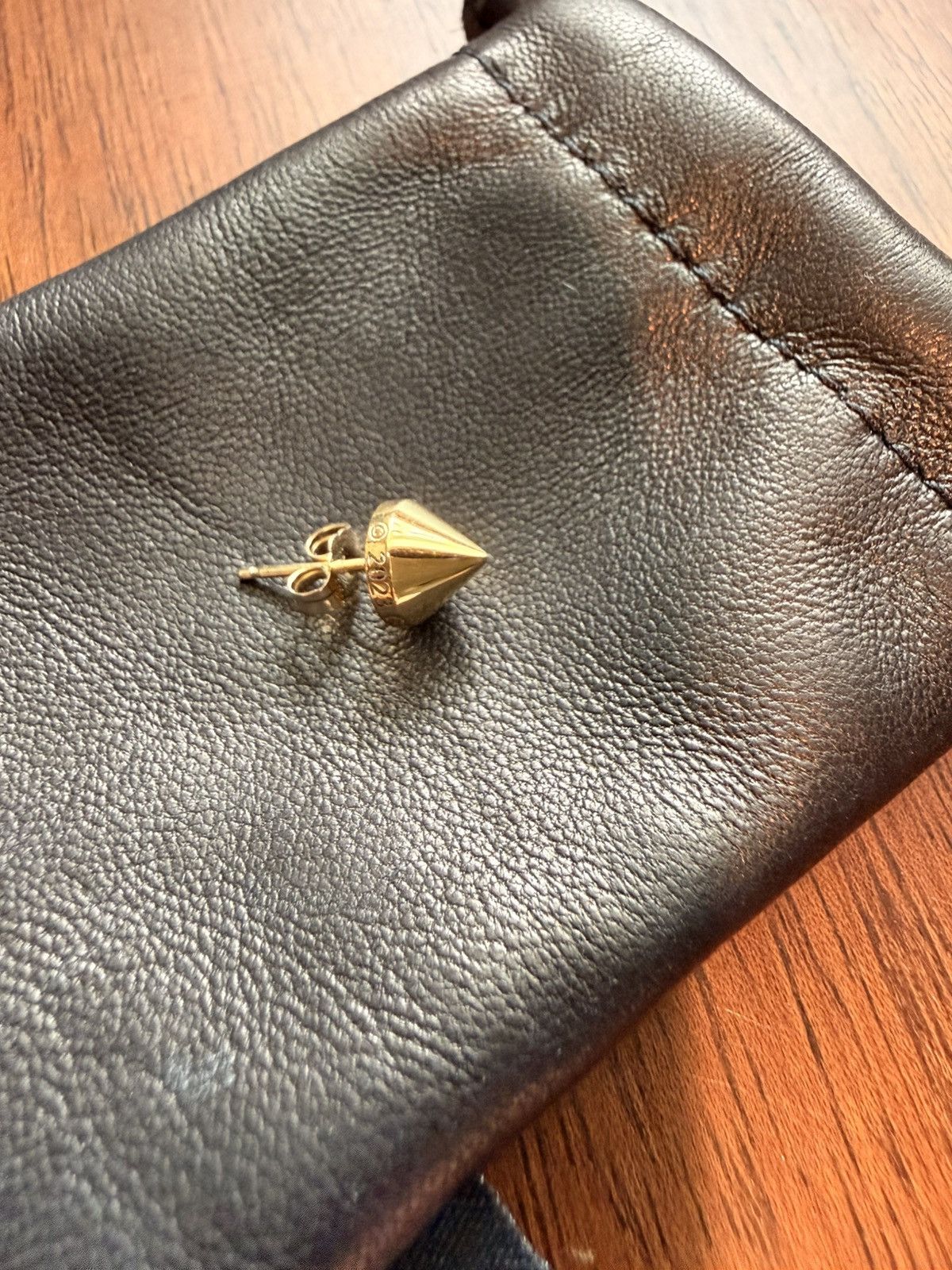 GOOD ART HLYWD Spike Stud Earring Solid 22k Gold Size ONE SIZE - 1 Thumbnail