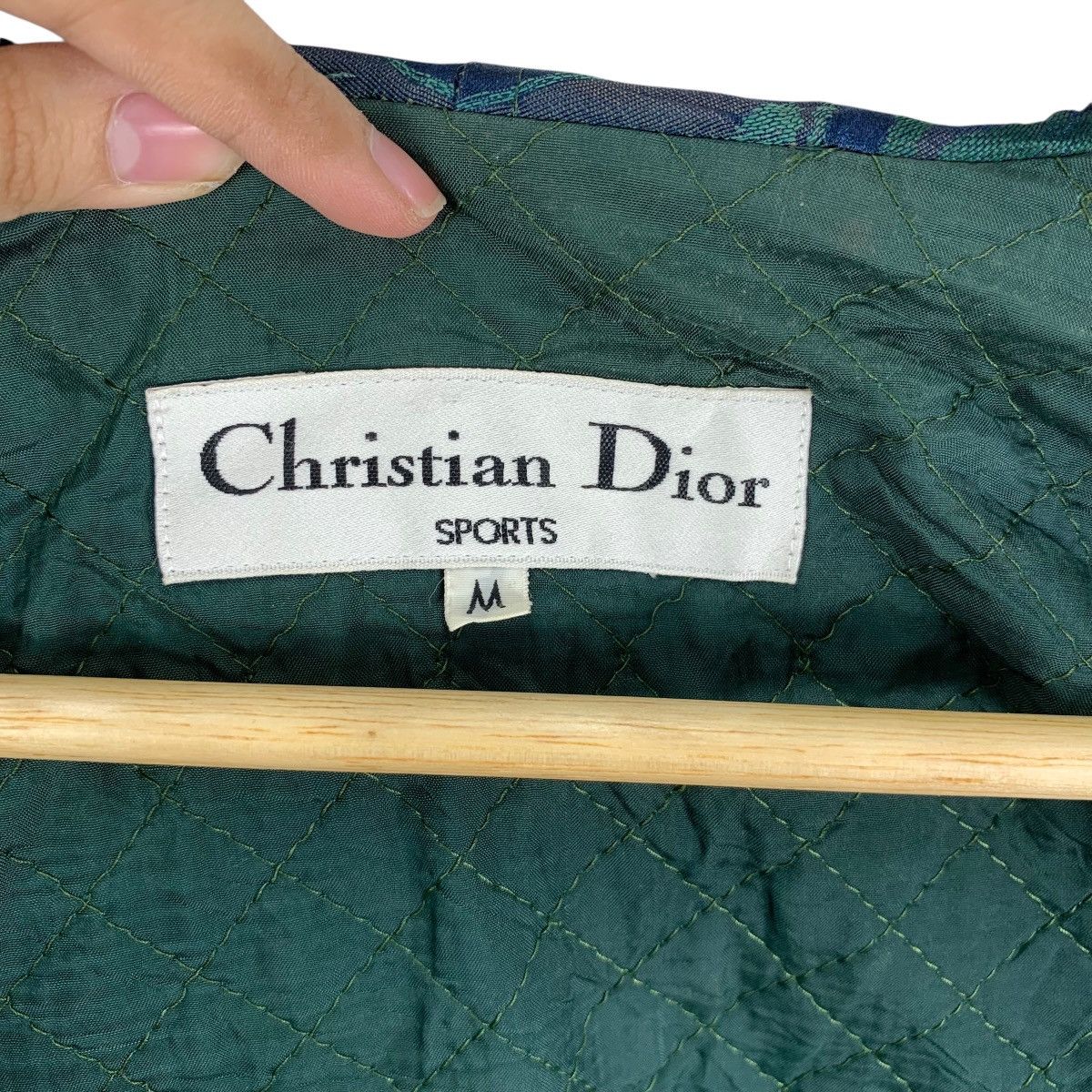 Dior Vintage CHRISTIAN DIOR SPORT Paris Floral Baroque Aztec AOP Size M / US 6-8 / IT 42-44 - 8 Thumbnail