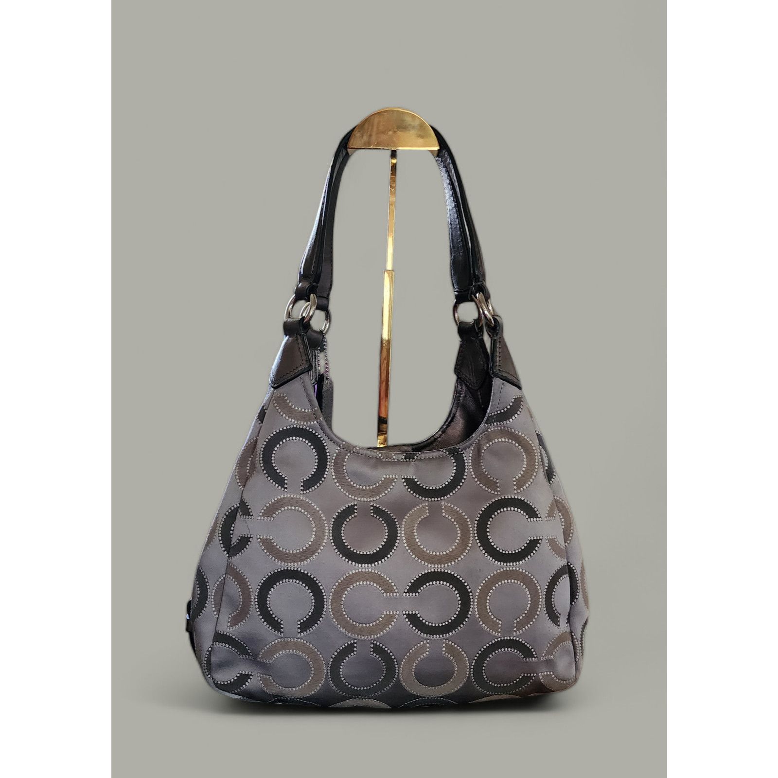 Coach Coach Madison Maggie Hobo Bag Gunmetal gray leather wallet Size ONE SIZE - 13 Thumbnail