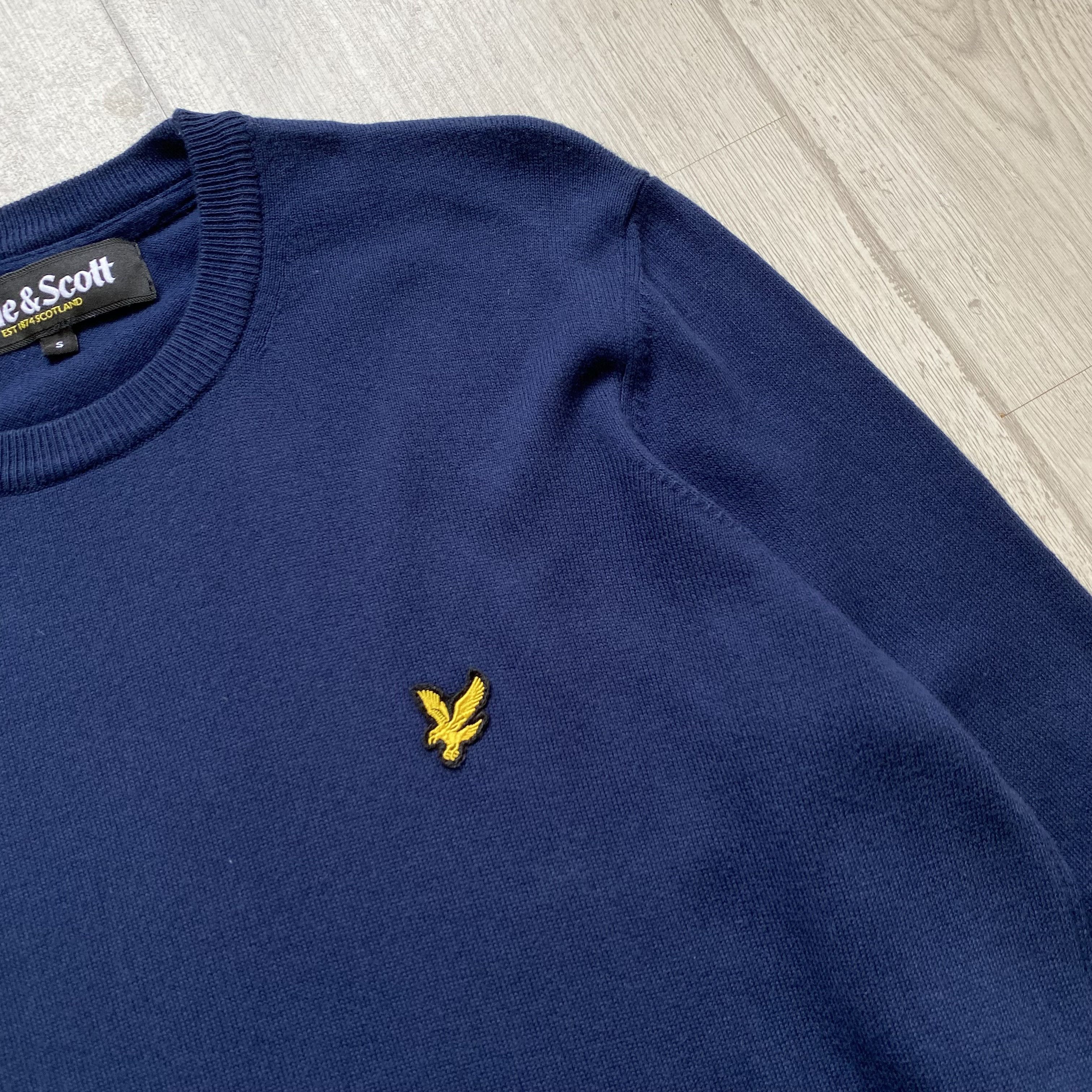 Polo Ralph Lauren 🔥 Lyle & Scott Basic Sweater Crewneck Mini Logo Casual polo Size US M / EU 48-50 / 2 - 5 Thumbnail