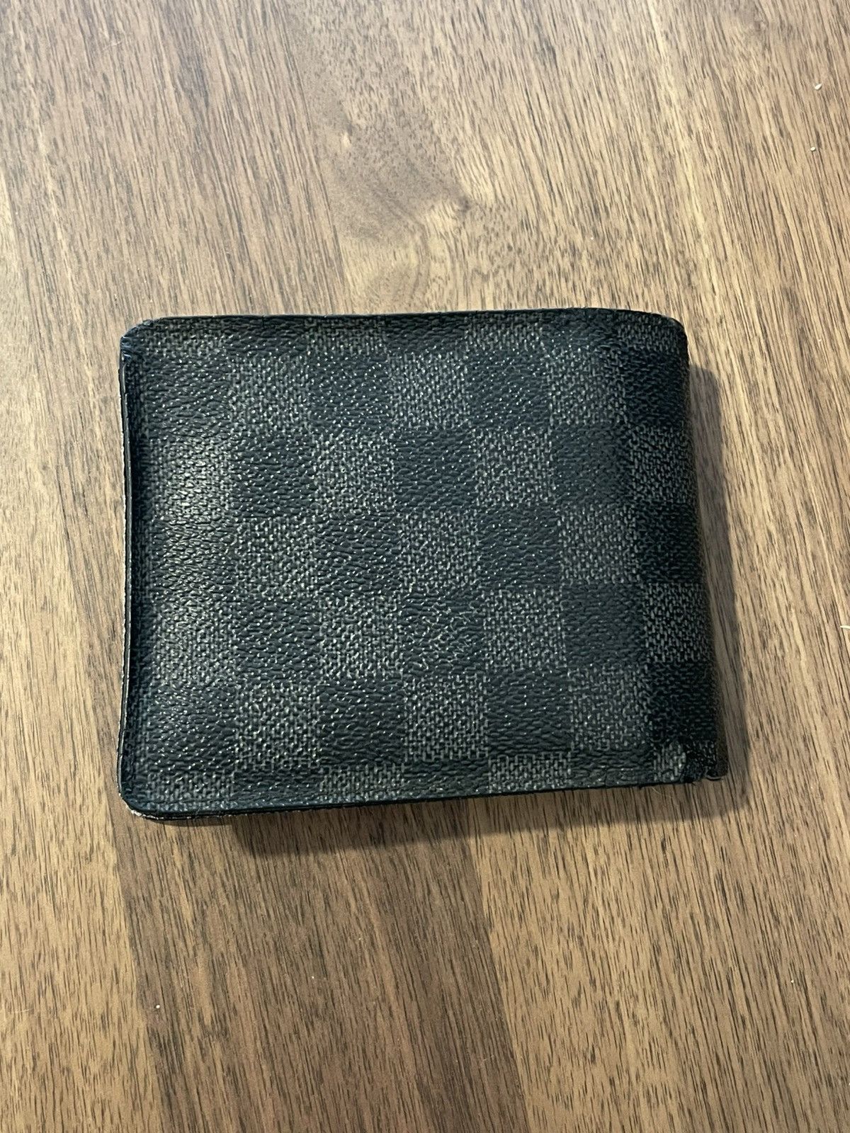 Louis Vuitton Louis Vuitton Damier Graphite Canvas Multiple Wallet Black Size ONE SIZE - 5 Thumbnail
